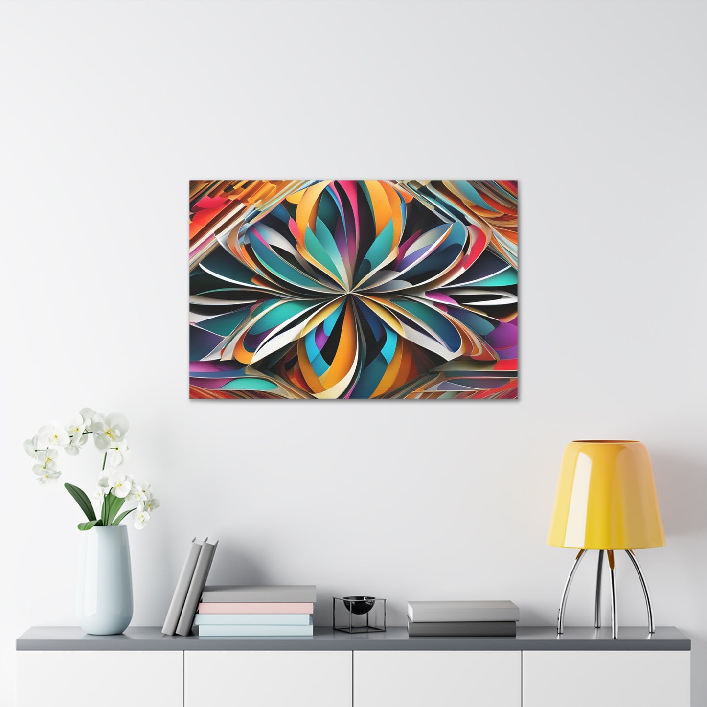 Nebula Echoes: Abstract Wall Décor