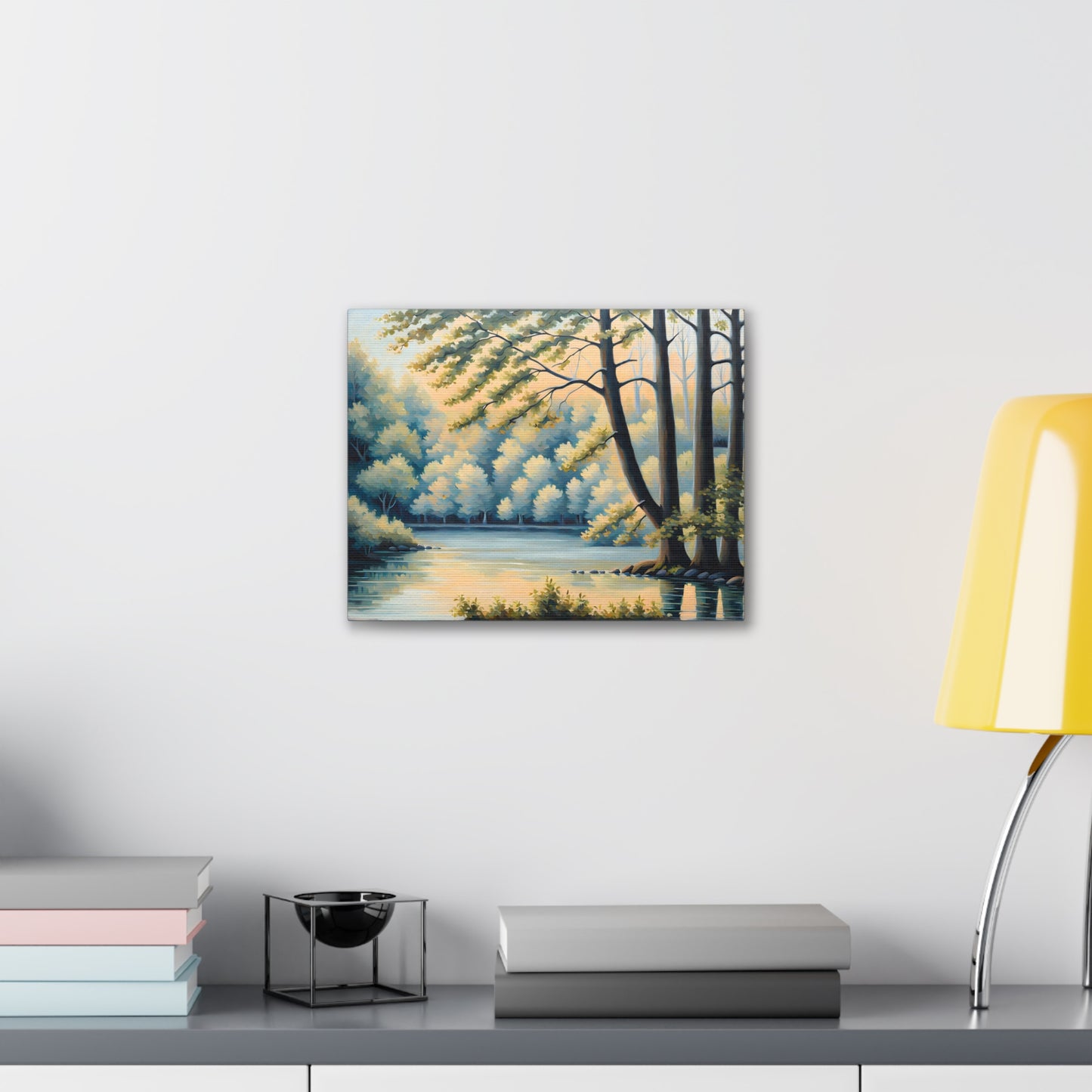 Birch Grove: Classic Oil Painting Wall Décor