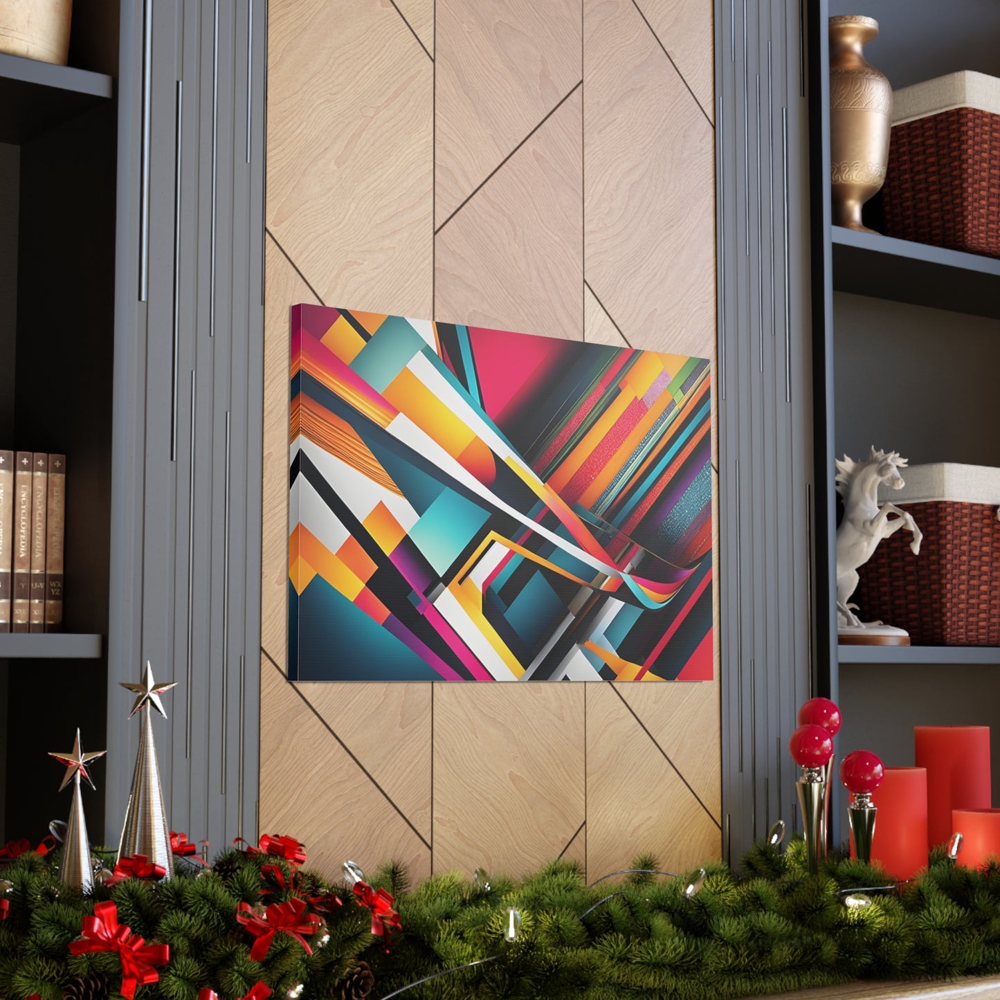 Enchanted Pathways: Abstract Wall Décor
