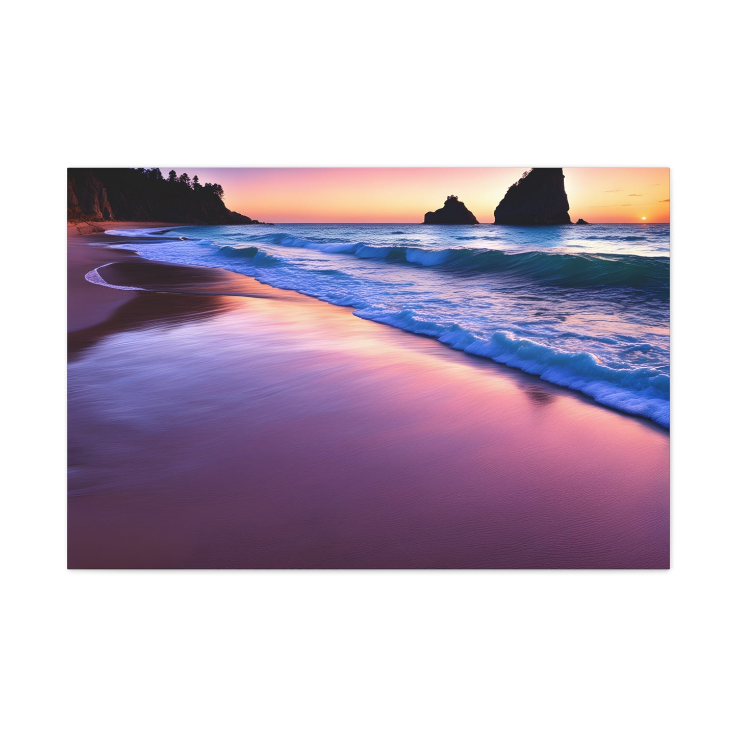 Sun-Kissed Horizon: Beach Wall Décor