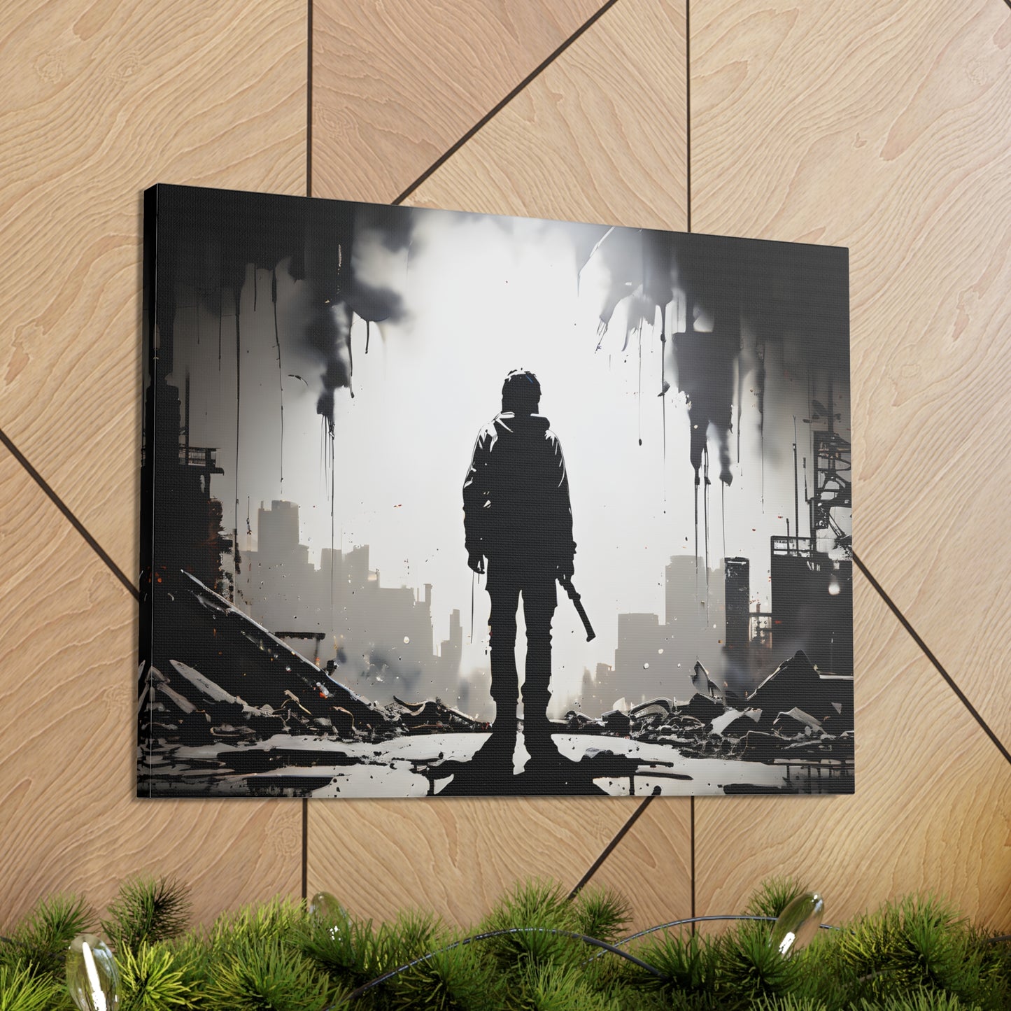 Cityscape Chaos: Urban Wall Décor