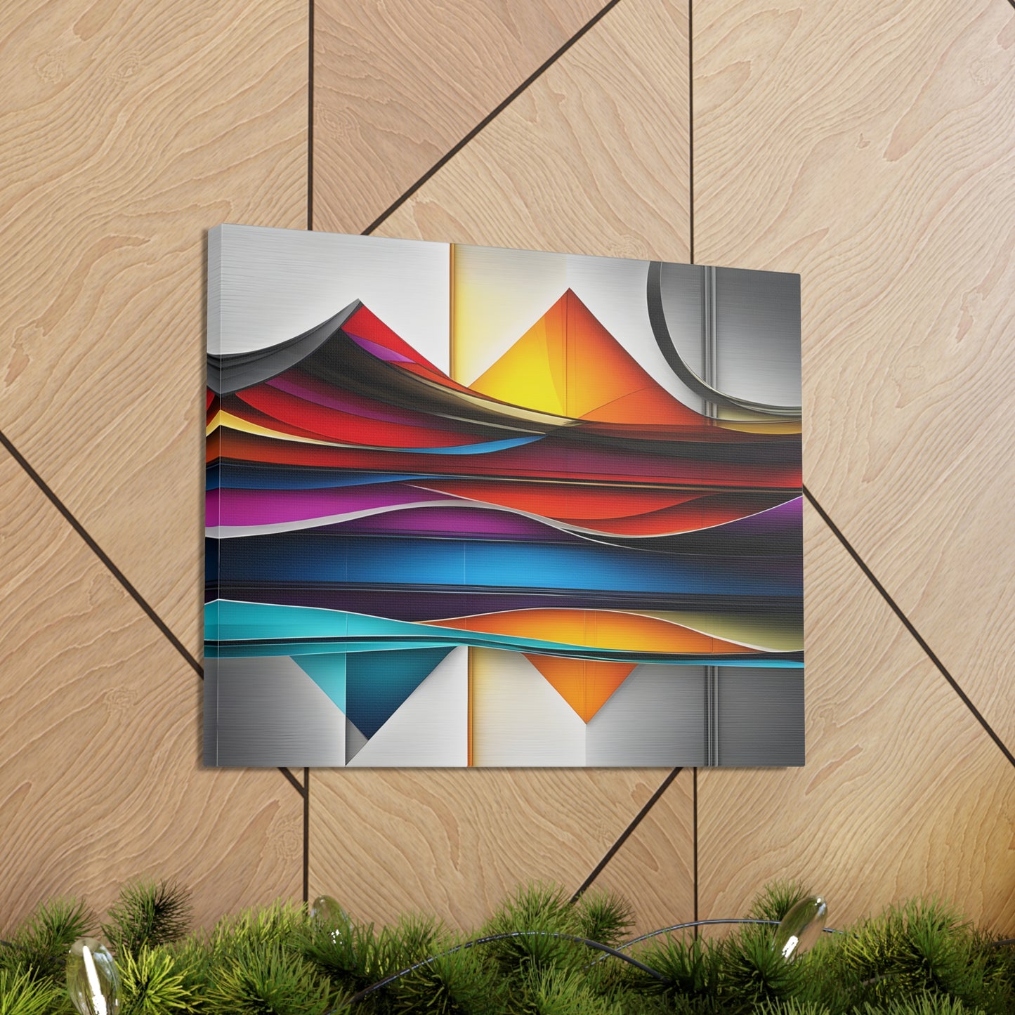 Liquid Mirage: Abstract Wall Décor
