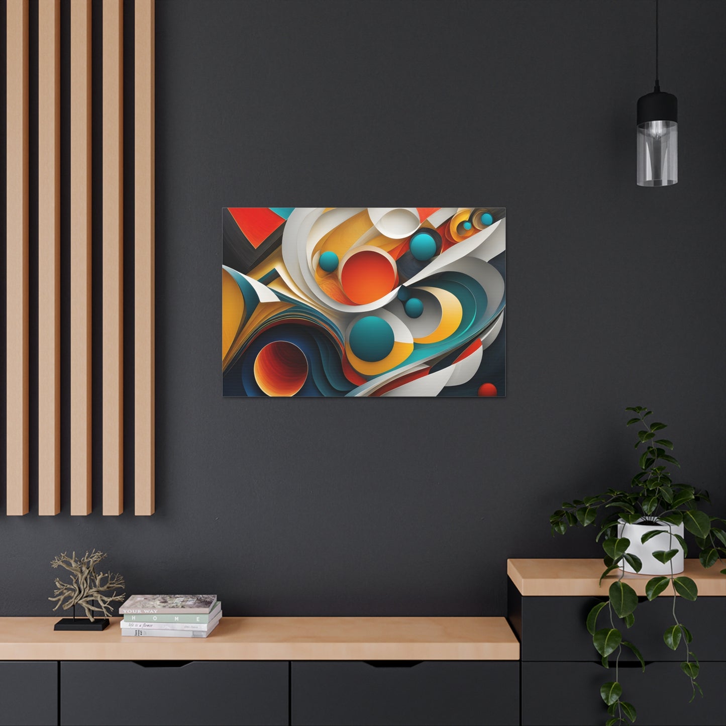 Mystic Symphony: Abstract Wall Décor