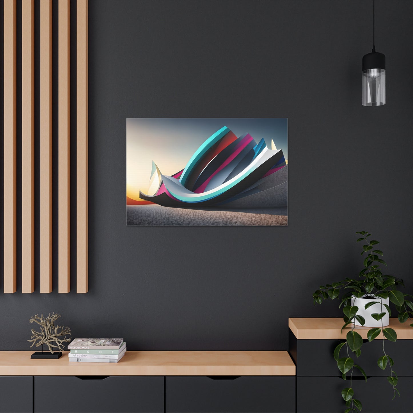 Dynamic Harmony: Abstract Wall Décor