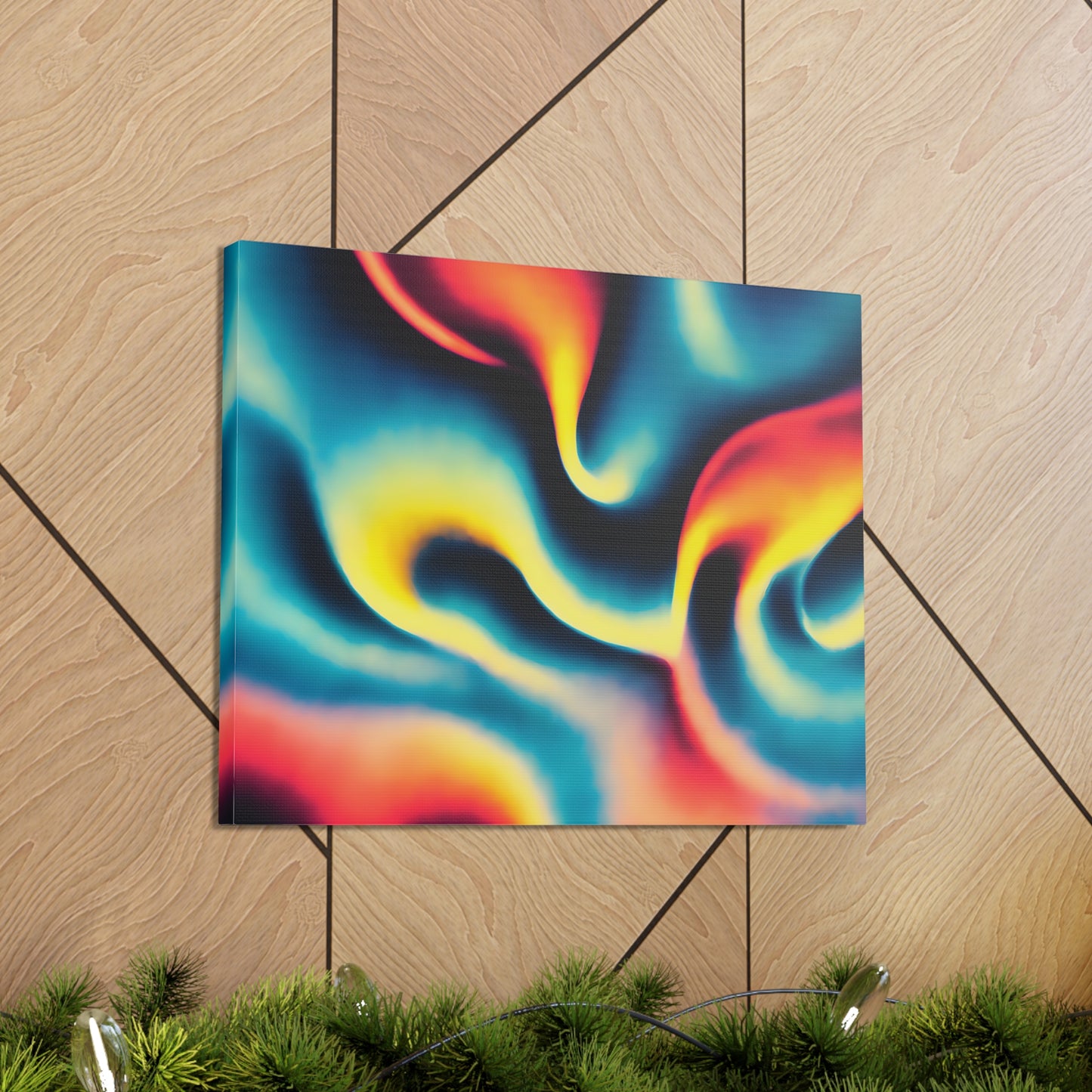 Trippy Bliss: Abstract Colors Wall Décor
