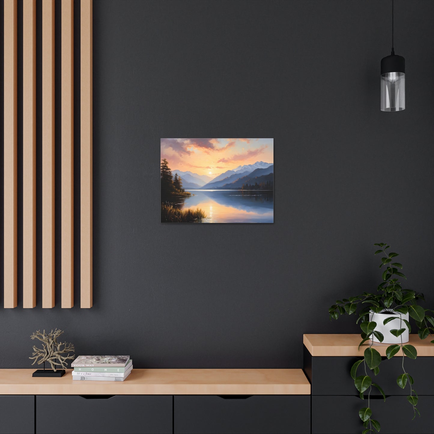 Whispering Glade: Classic Oil Painting Wall Décor