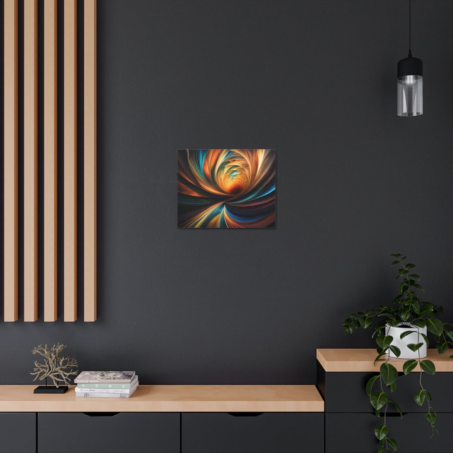Serene Pathways: Abstract Wall Décor
