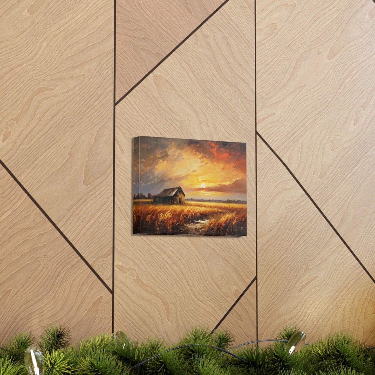 Tranquil Path: Classic Oil Painting Wall Décor