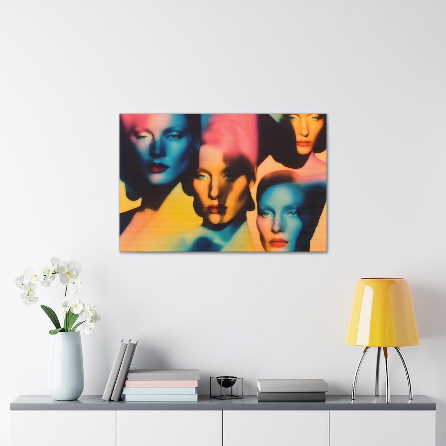 Vivid Expressionism: Iconic Wall Décor