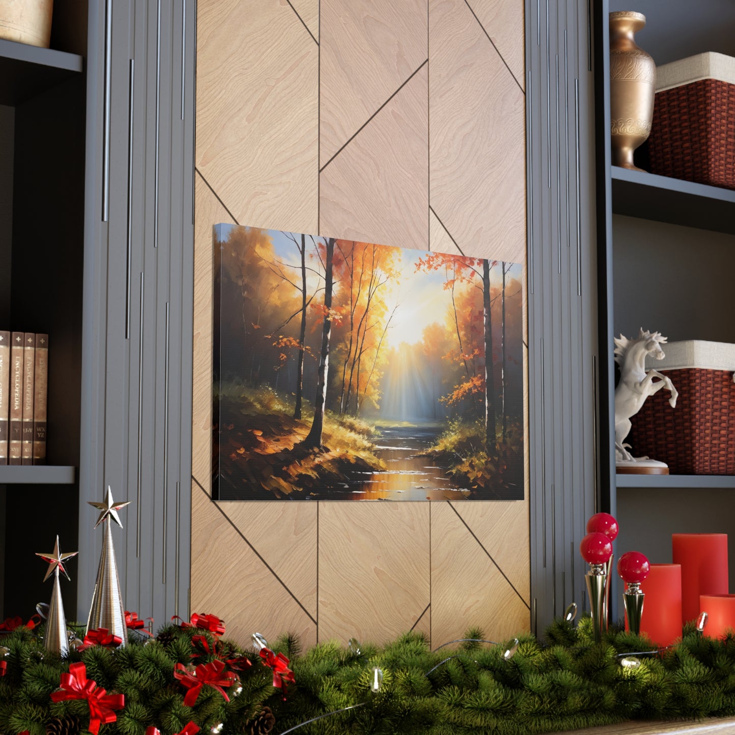 Highland Streams: Classic Oil Painting Wall Décor