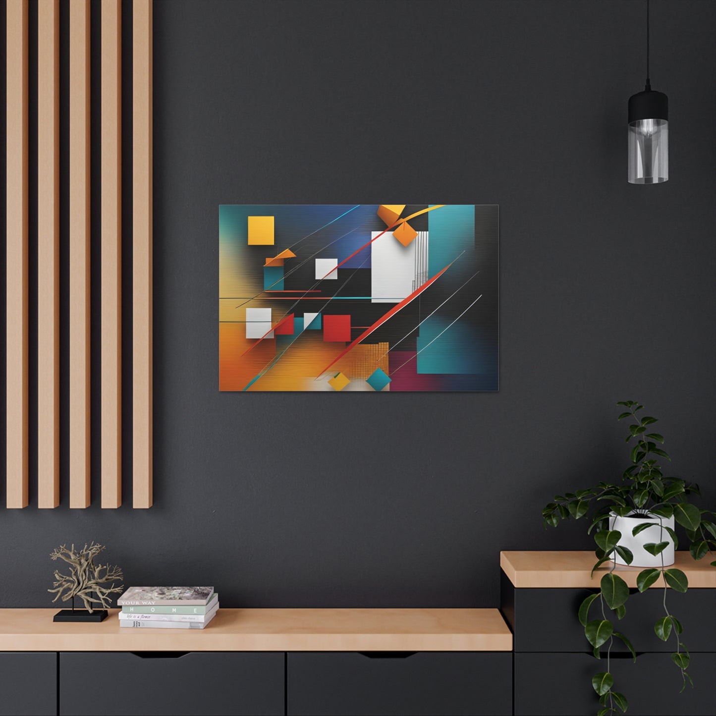 Enigmatic Patterns: Abstract Wall Décor