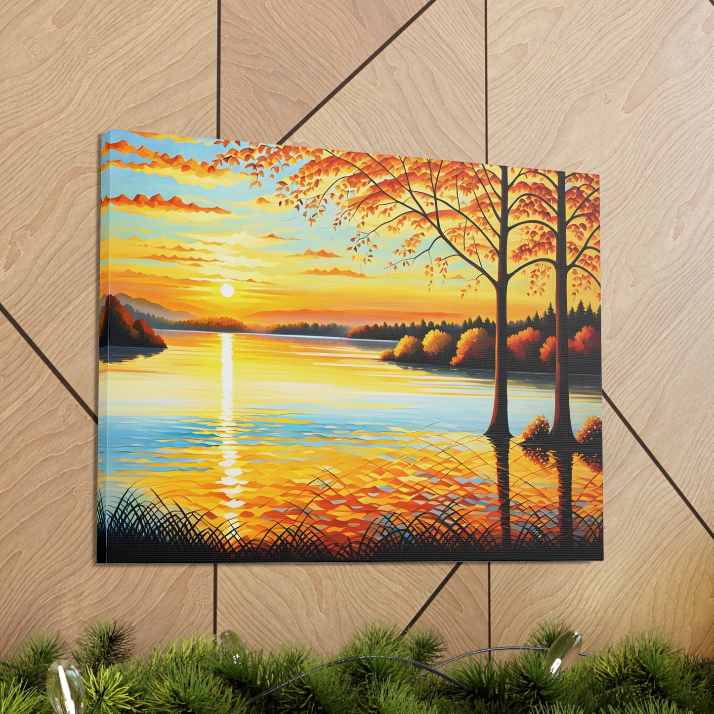 Summer’s Solace: Classic Oil Painting Wall Décor