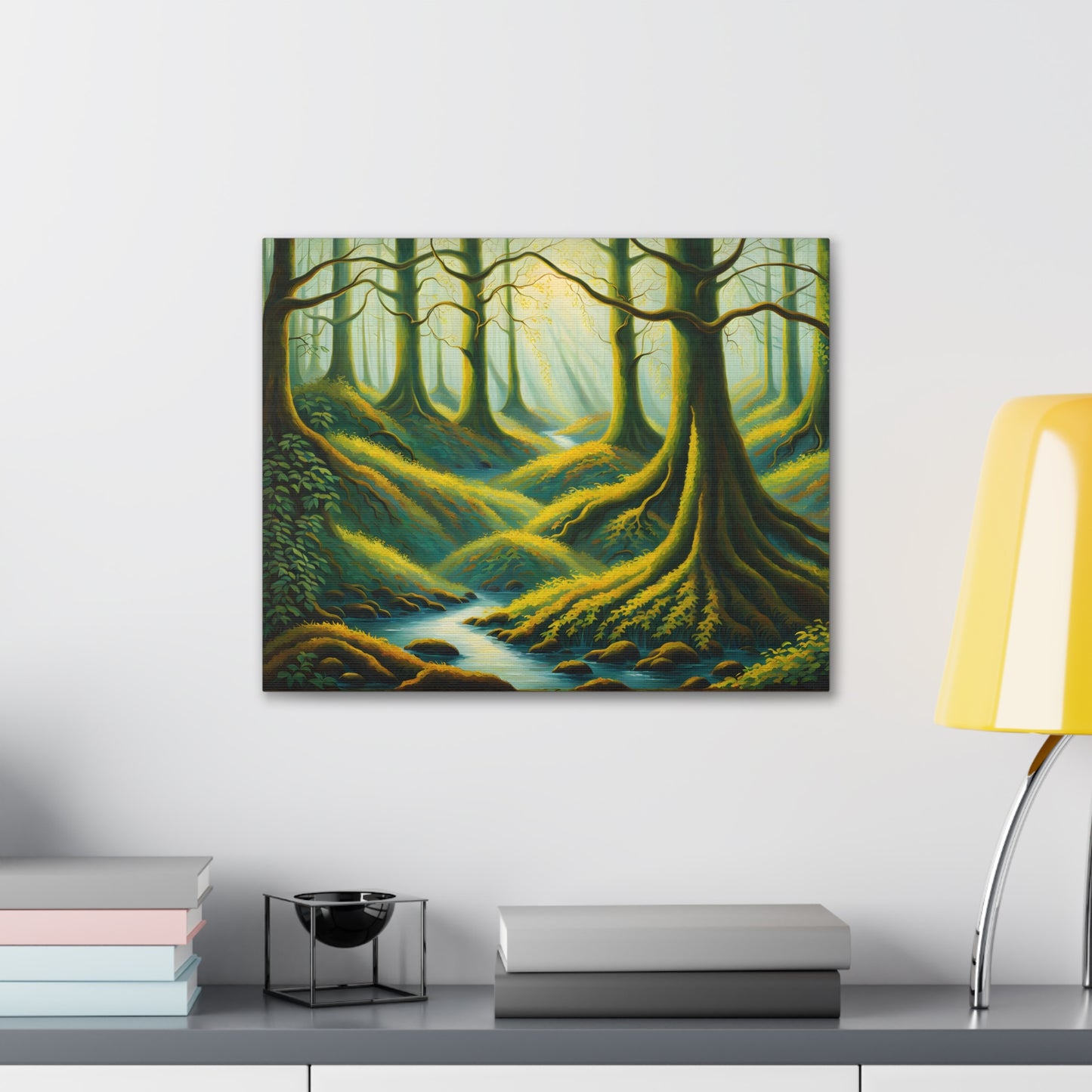Dense Hues: Classic Oil Painting Wall Décor