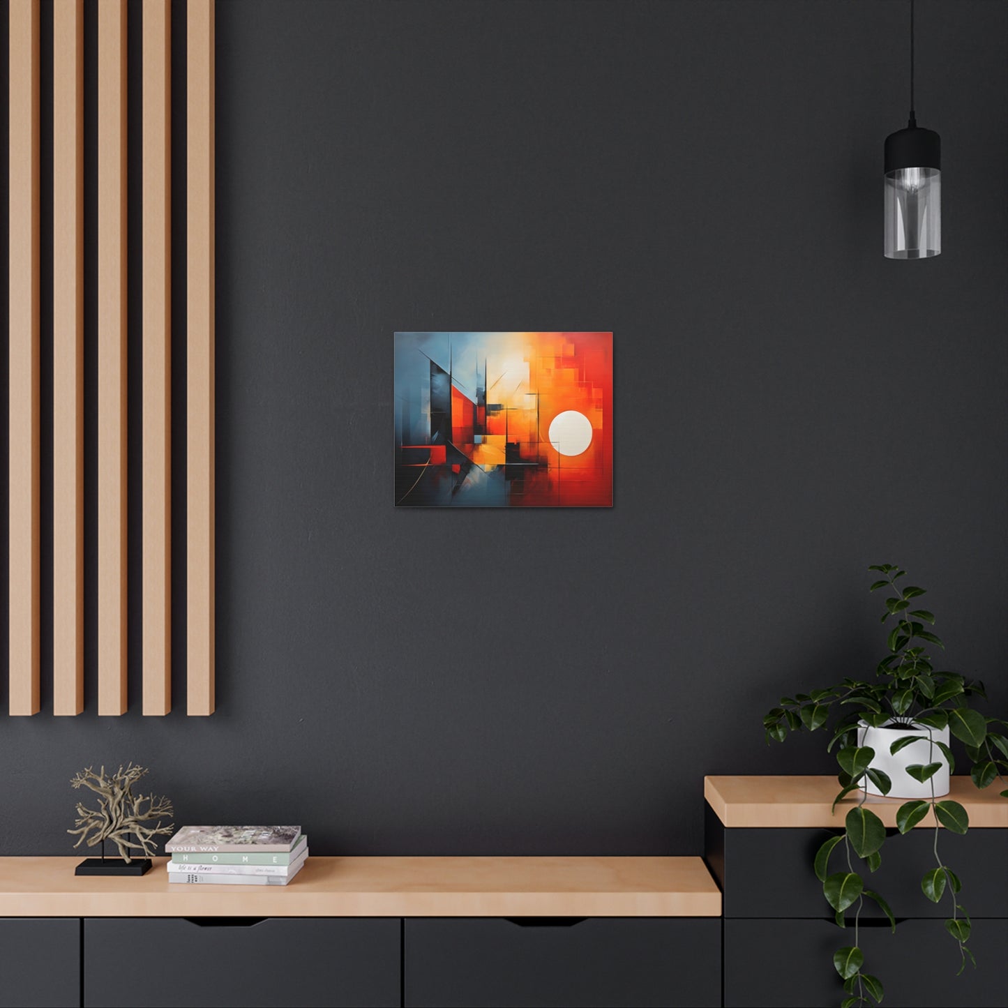 Luminous Lust: Abstract Wall Décor