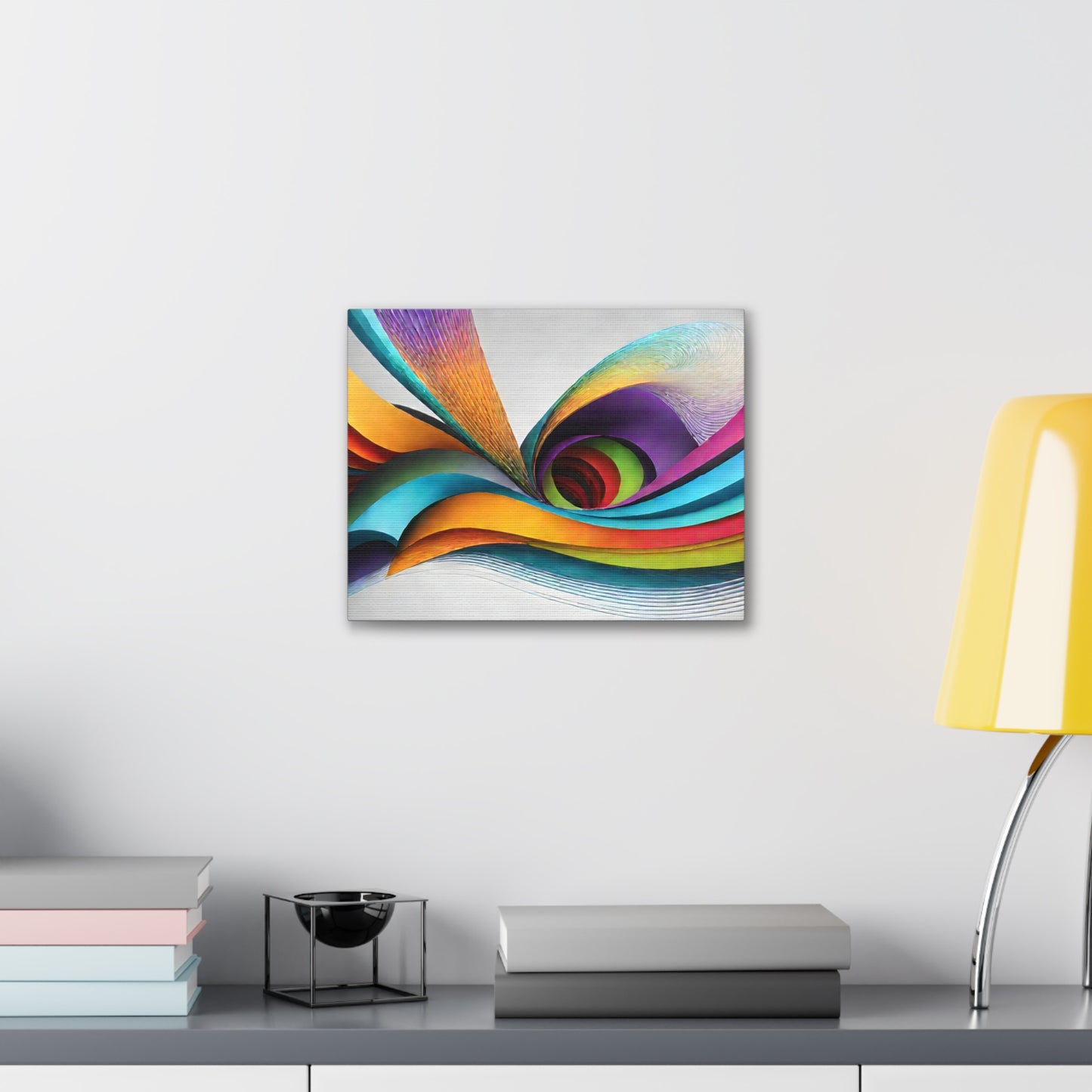 Aurora Harmony: Abstract Wall Décor