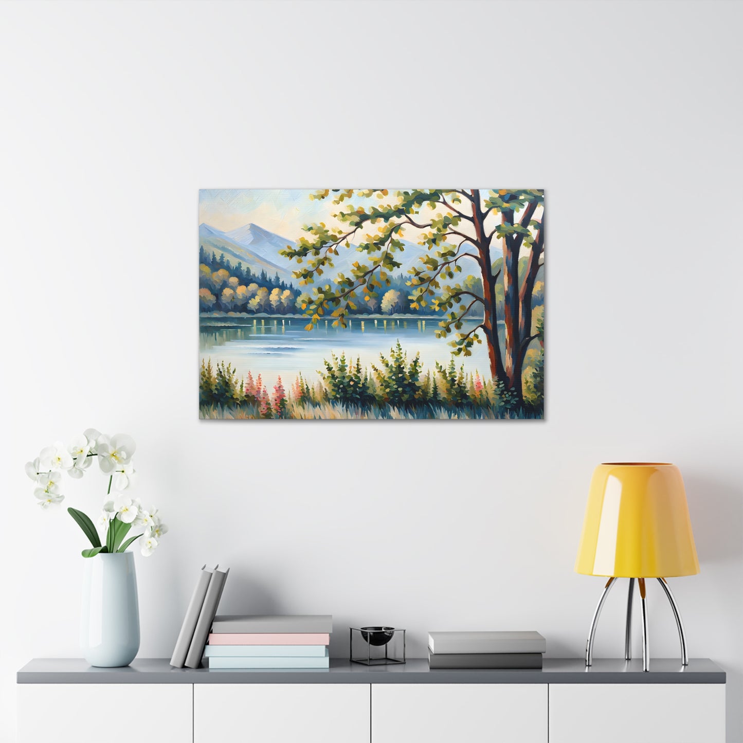 Serene Pastures: Classic Oil Painting Wall Décor