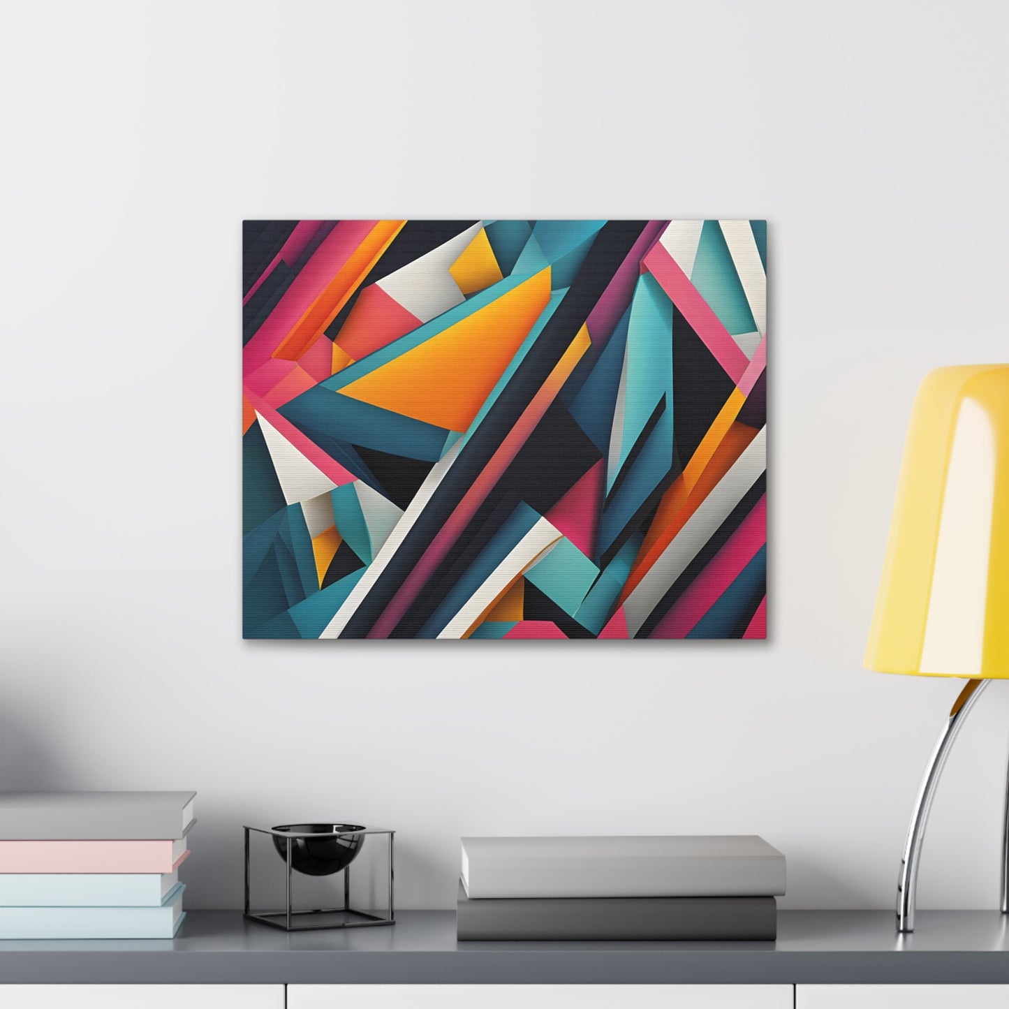 Infinite Streams: Abstract Wall Décor