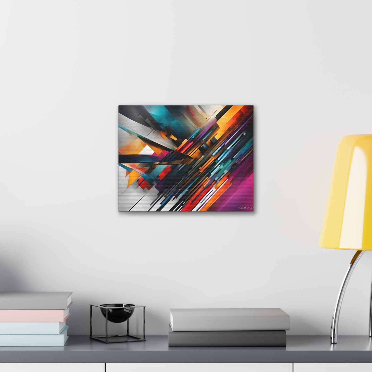 Celestial Glow: Abstract Wall Décor