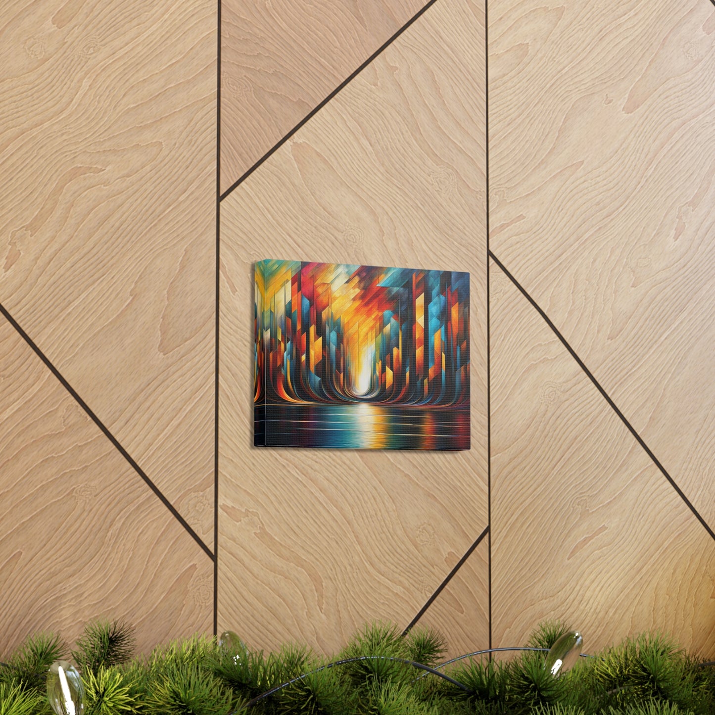 Echo of Light: Abstract Wall Décor