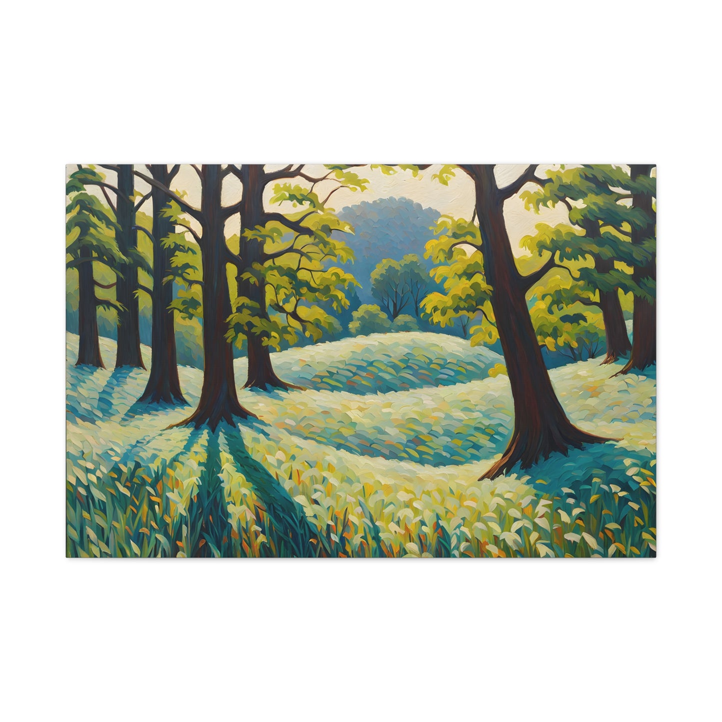 Forest Sanctuary: Classic Oil Painting Wall Décor