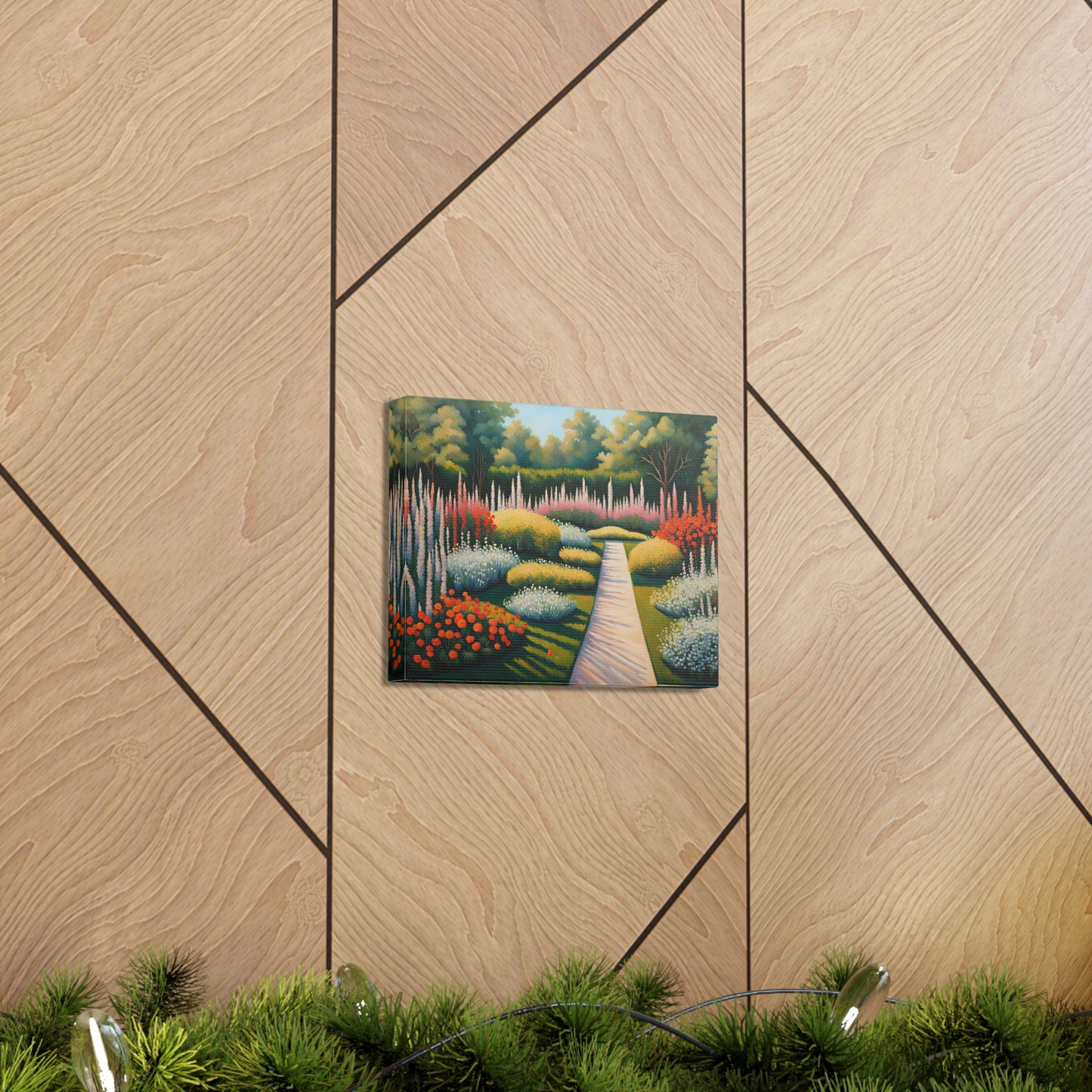 Forest Pathway: Classic Oil Painting Wall Décor