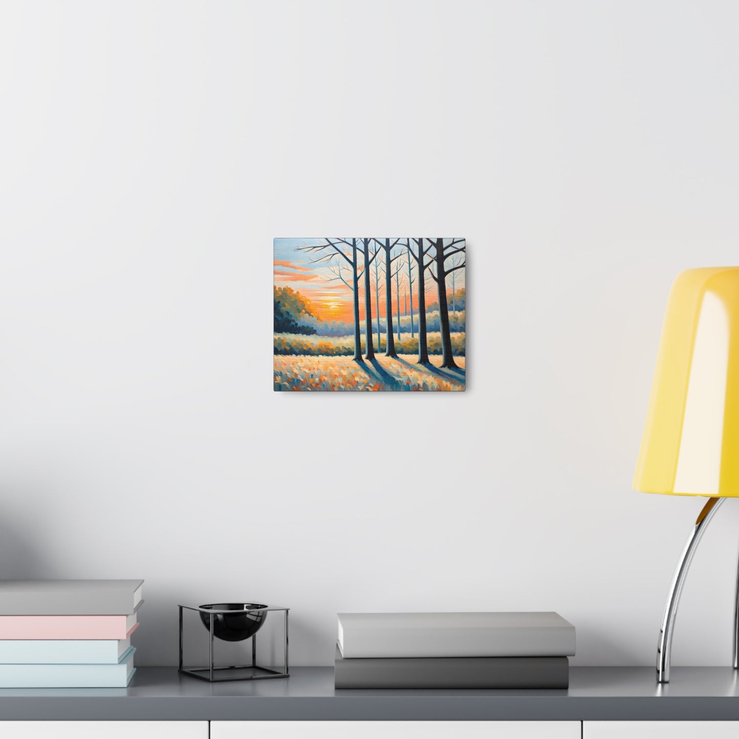 Enchanted Sunrise: Classic Oil Painting Wall Décor