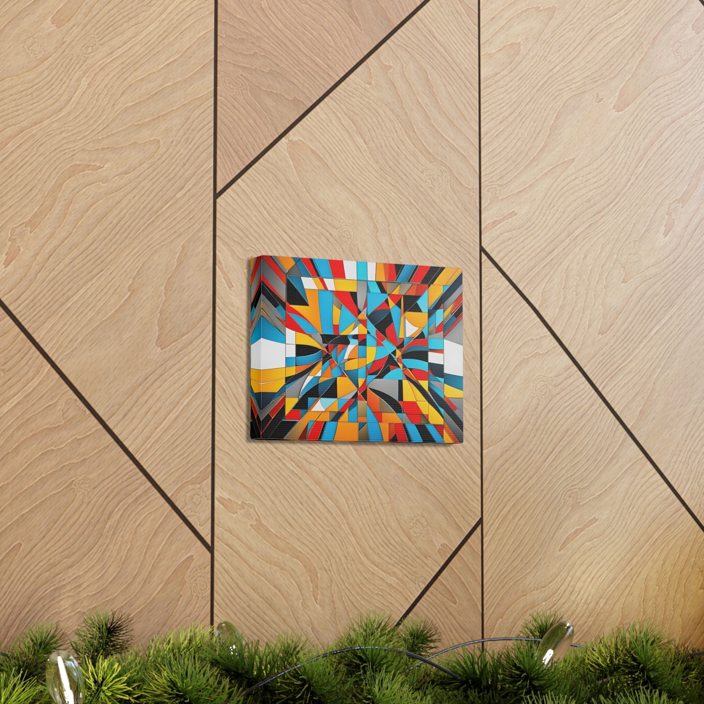 Chromatic Dreams: Abstract Wall Décor