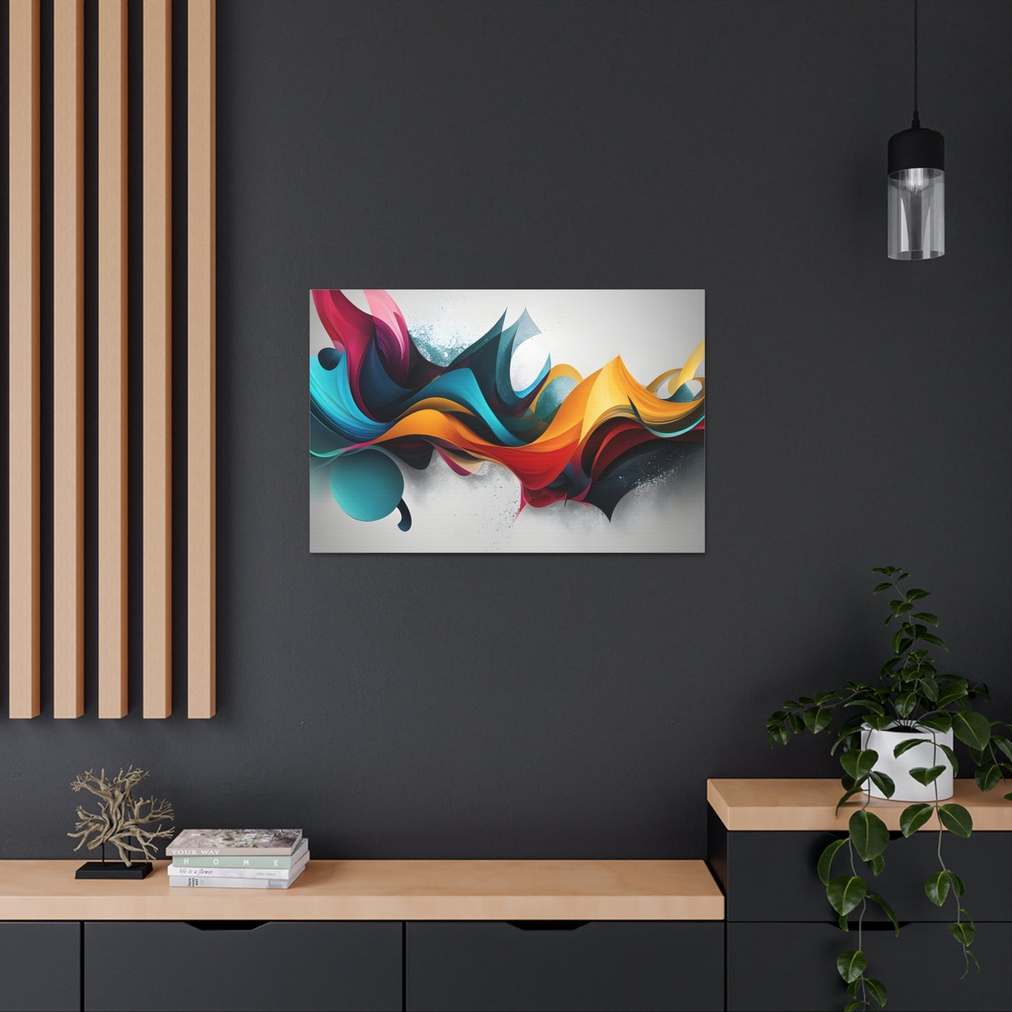 Solar Winds: Abstract Wall Décor