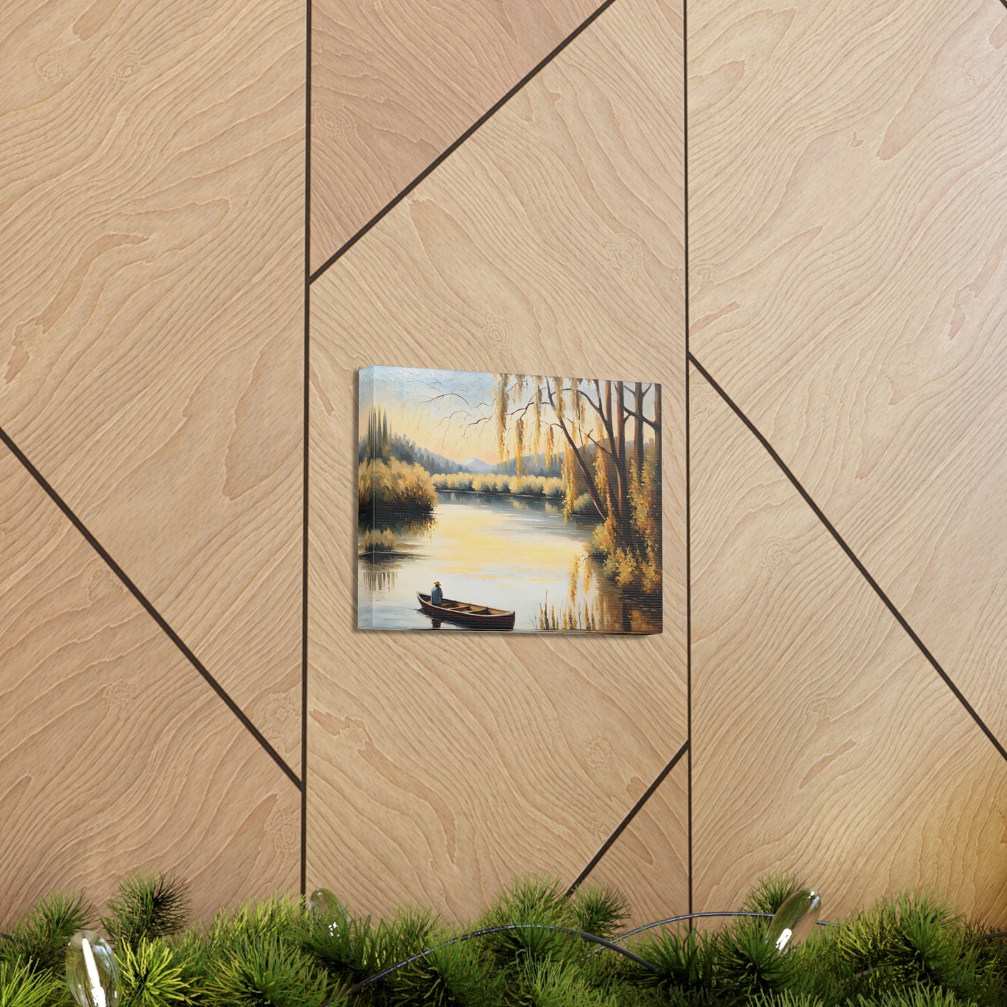 Enchanted Brook: Classic Oil Painting Wall Décor