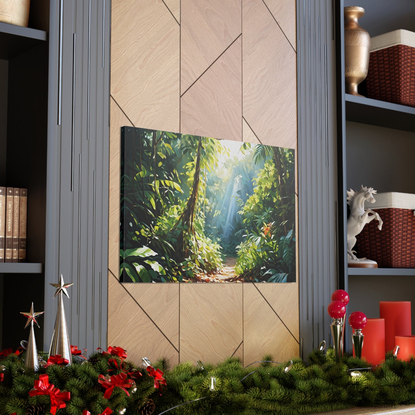 Enchanted Forest: Classic Oil Painting Wall Décor