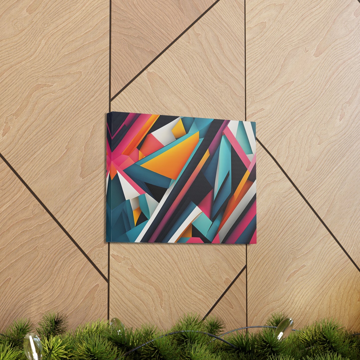 Infinite Streams: Abstract Wall Décor