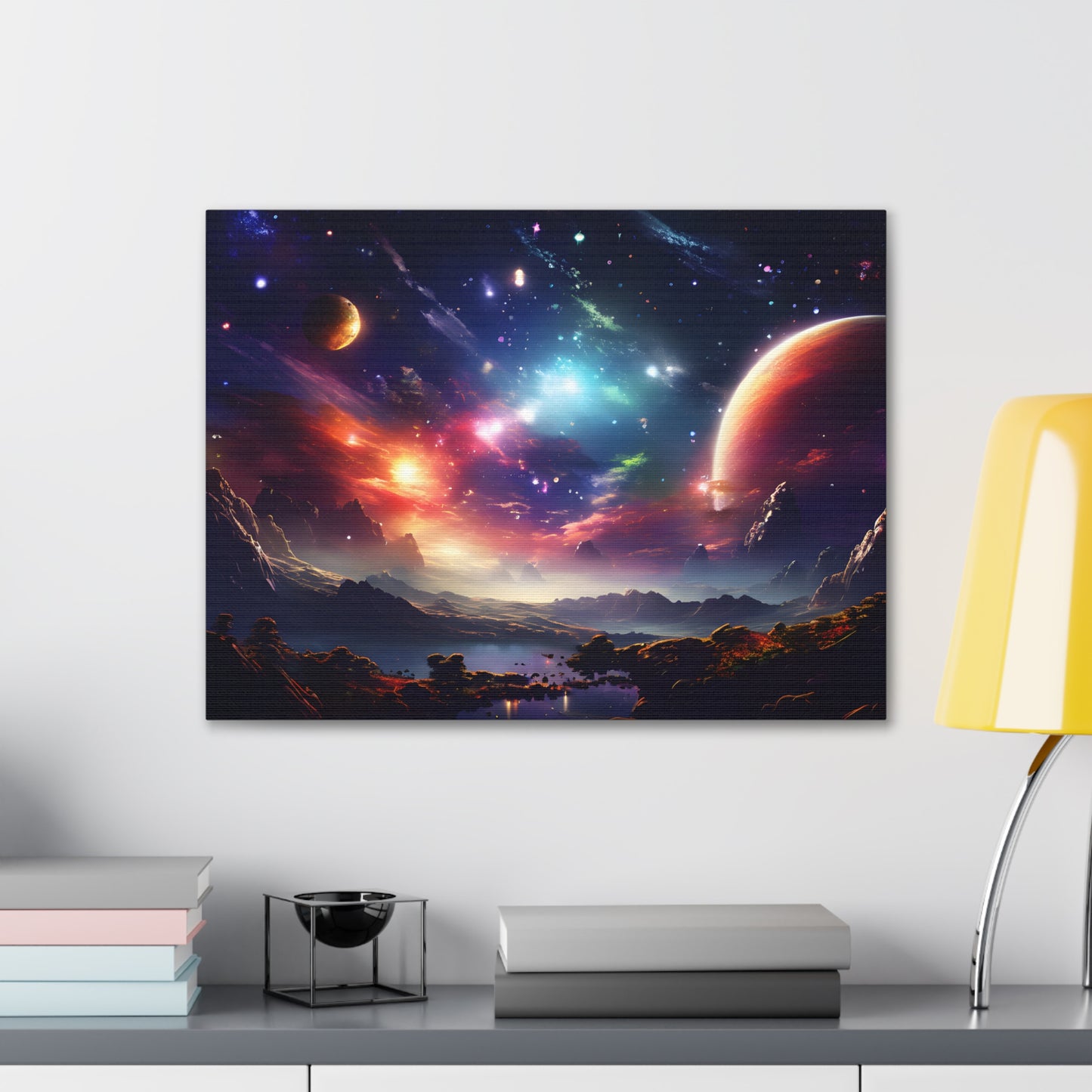 Galactic Gateway: Space Wall Décor