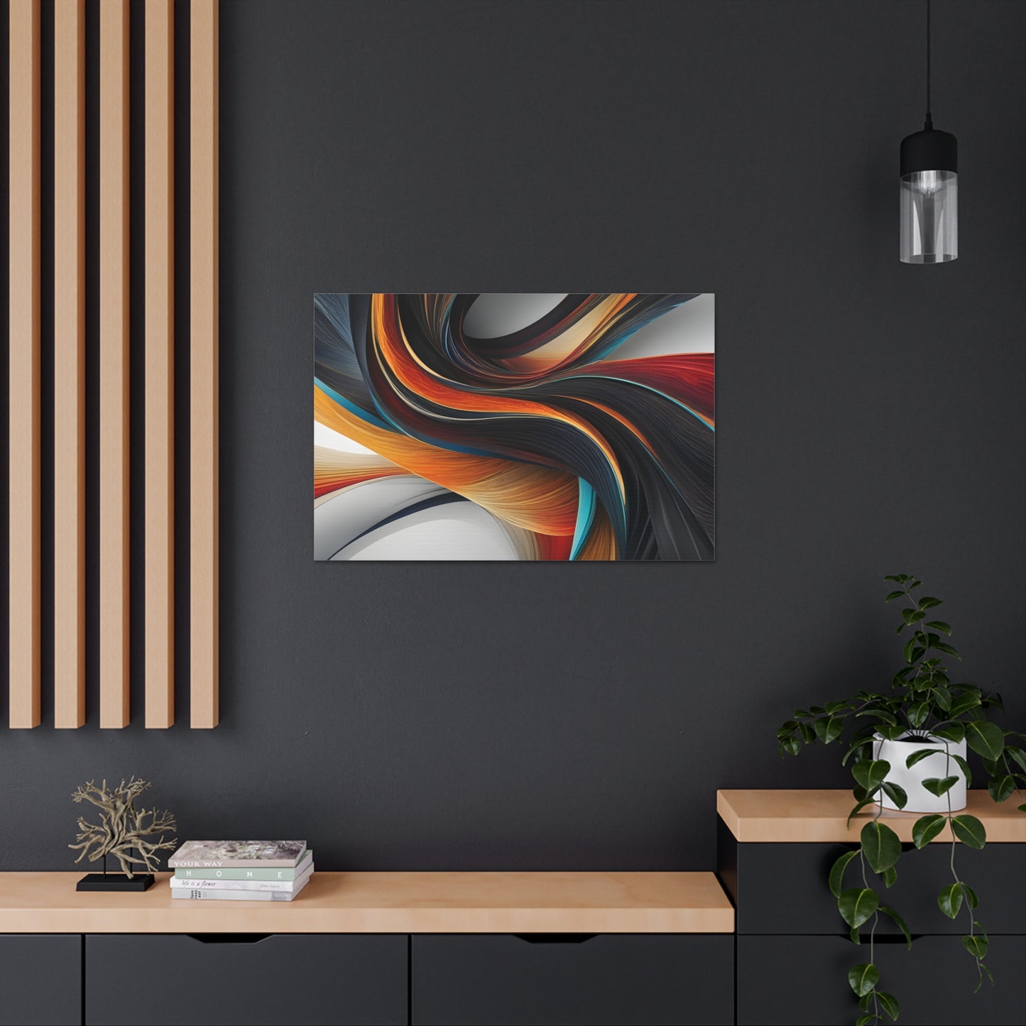 Soul's Wingspan: Abstract Wall Décor