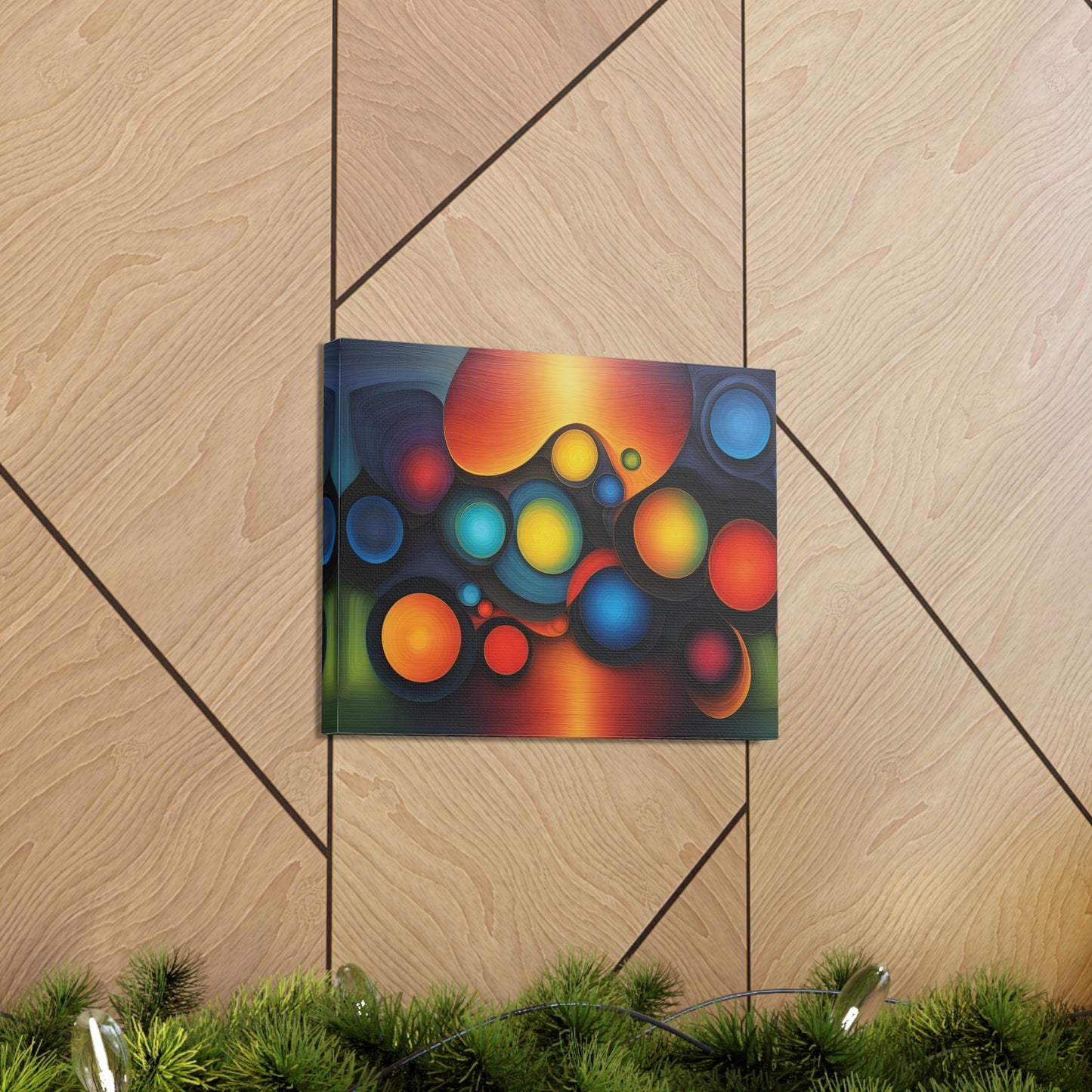 Radiant Whispers: Abstract Wall Décor