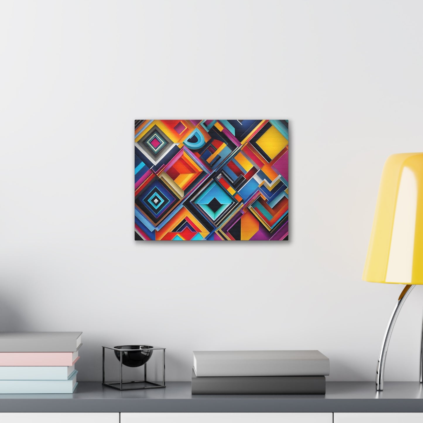 Starlit Echoes: Abstract Wall Décor