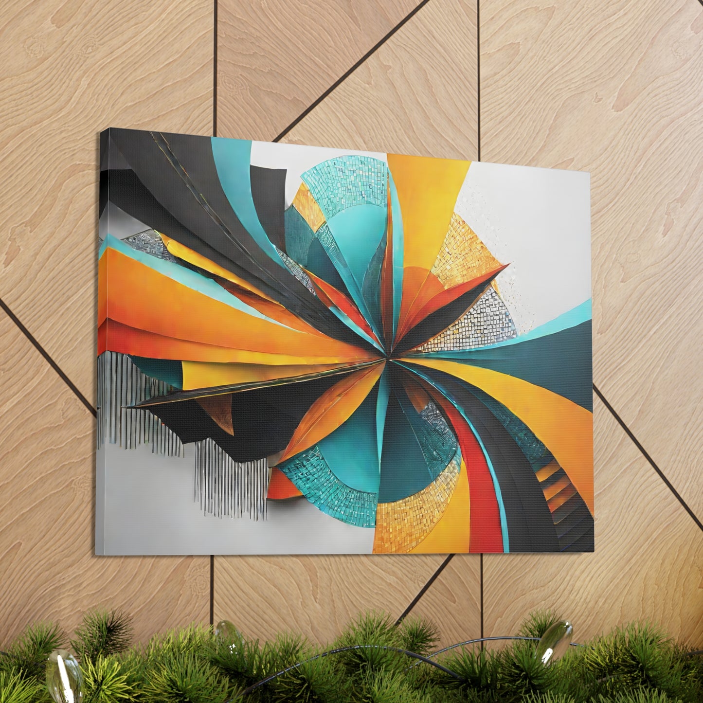 Cosmic Radiance: Abstract Wall Décor