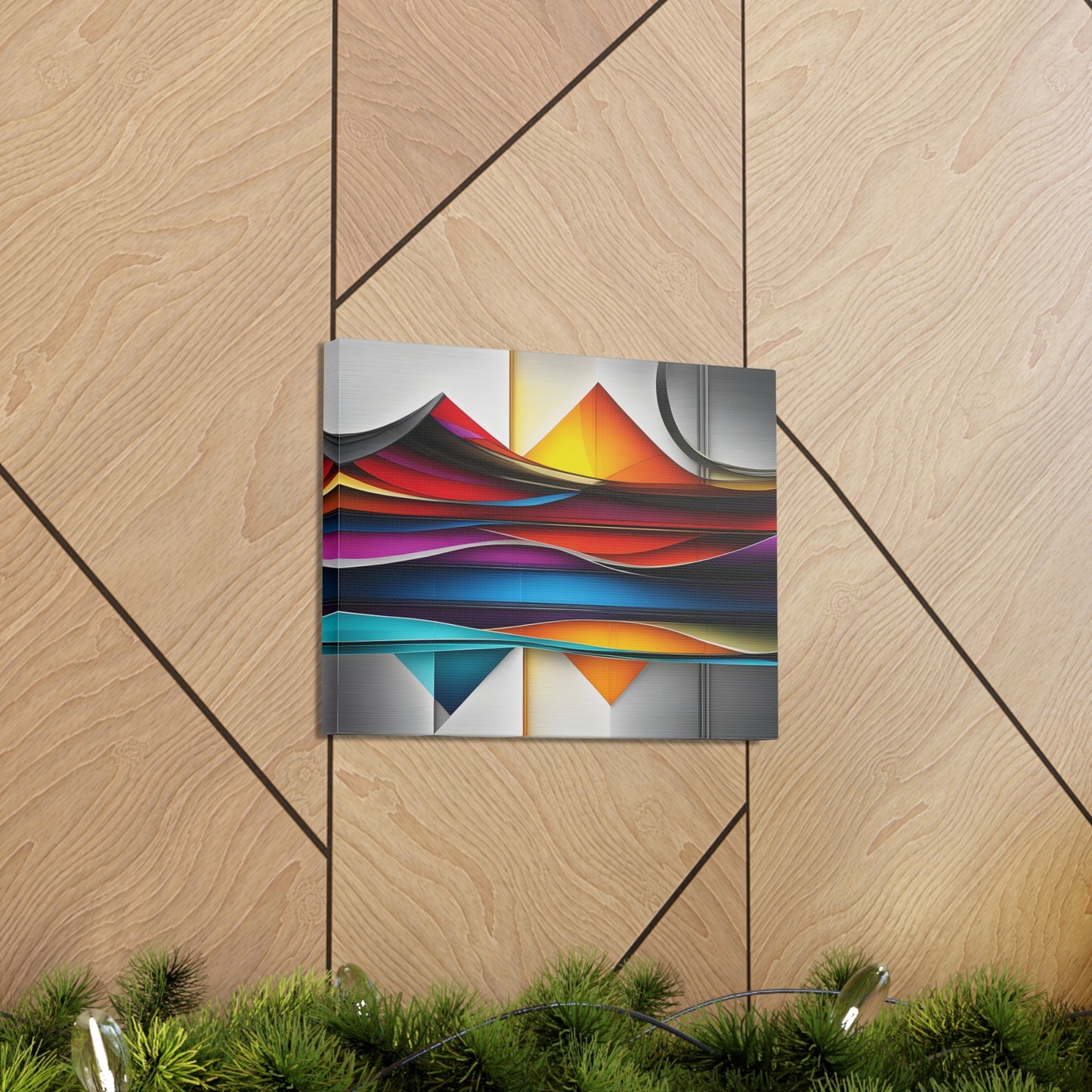 Liquid Mirage: Abstract Wall Décor