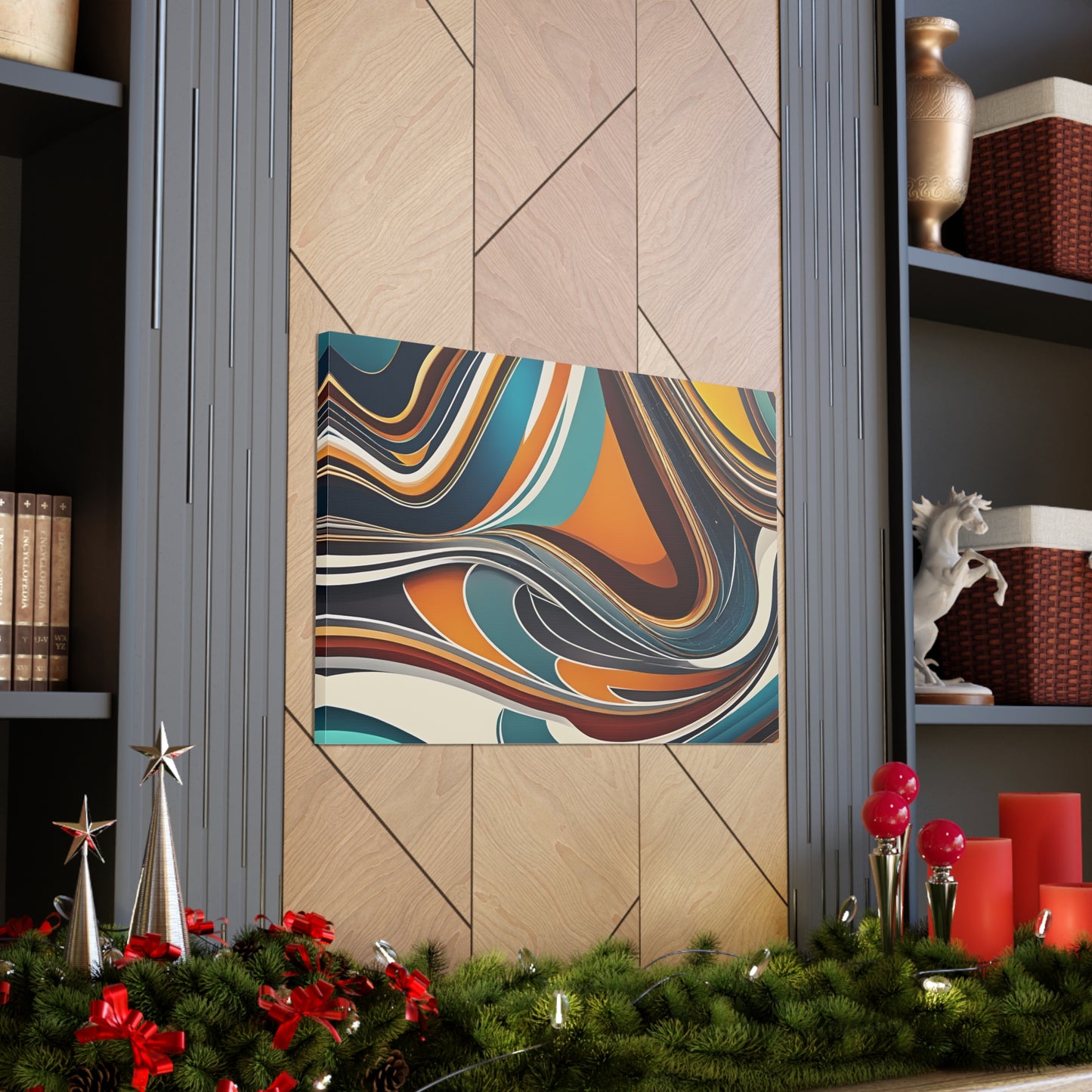 Sublime Waves: Abstract Wall Décor