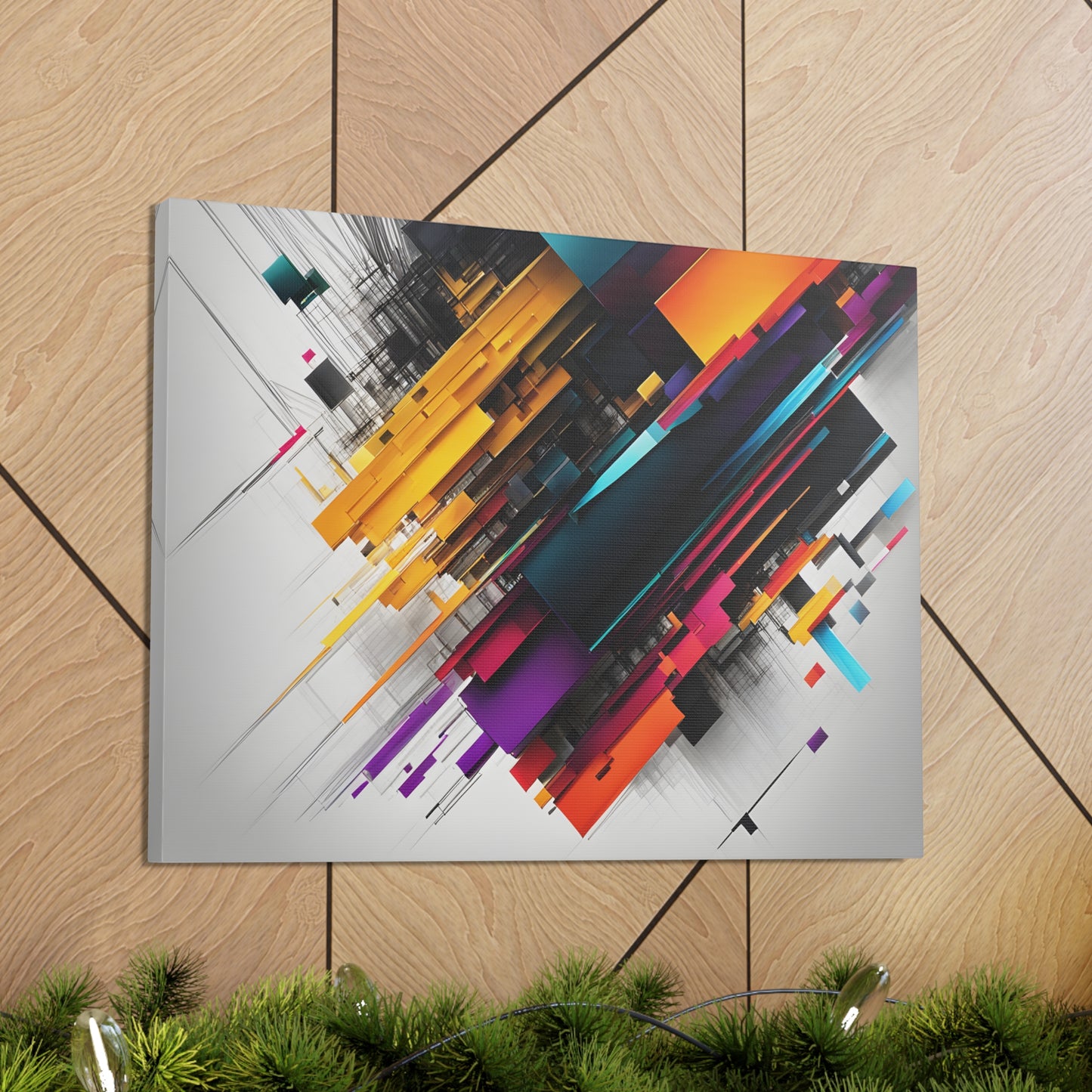 Chromatic Flow: Abstract Wall Décor