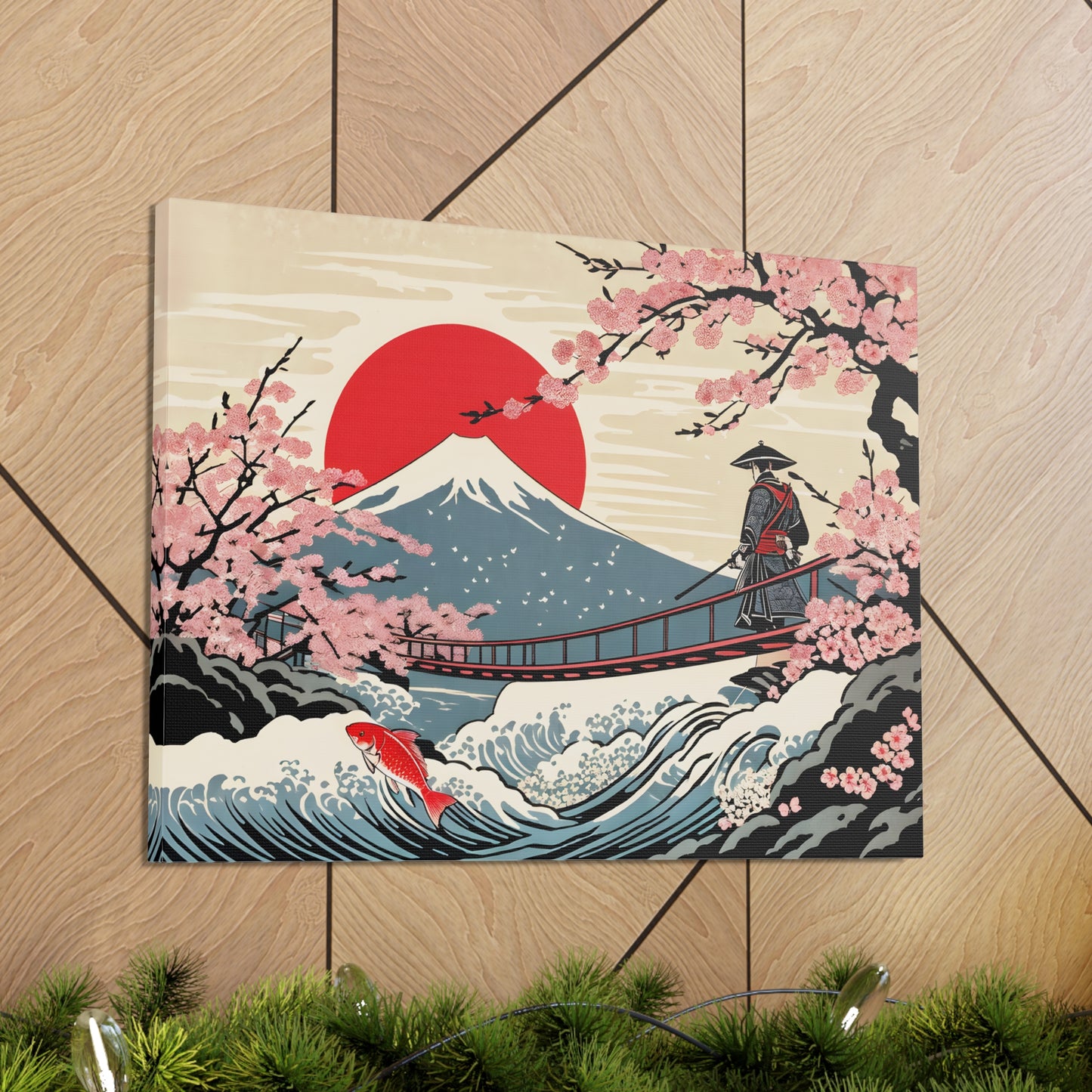 Wave Watchers: Ukiyo-e Wall Décor