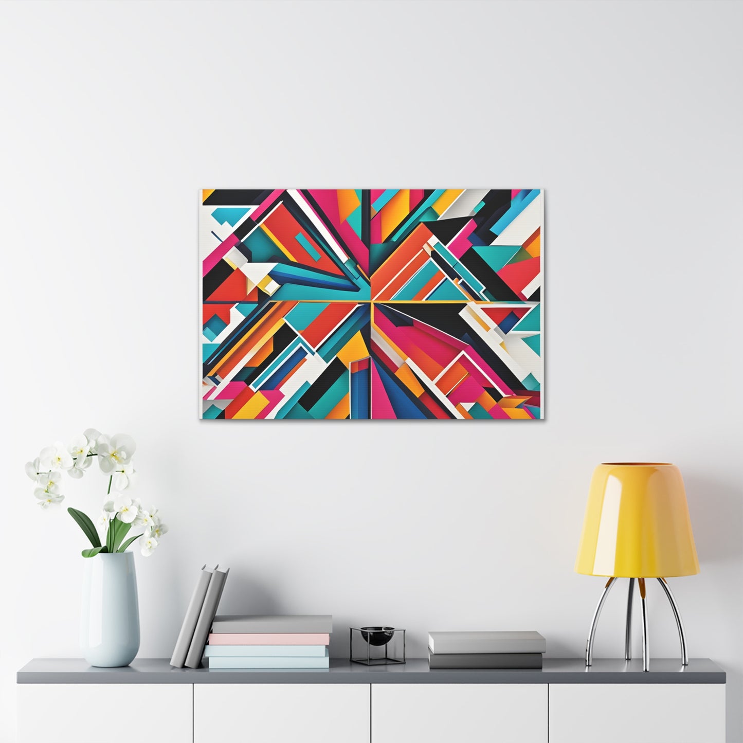 Celestial Rapture: Abstract Wall Décor