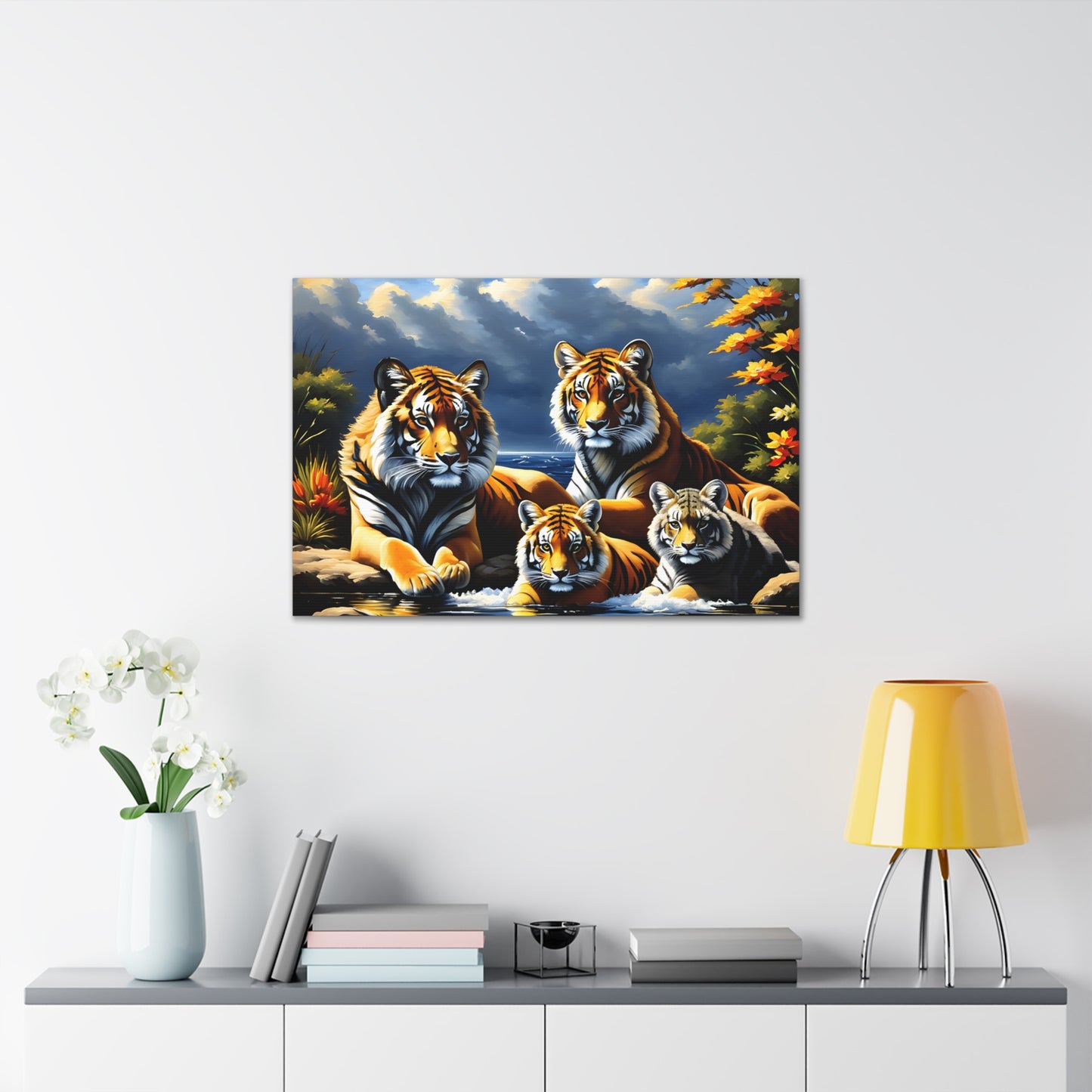 Tiger Palette: Animal Wall Décor