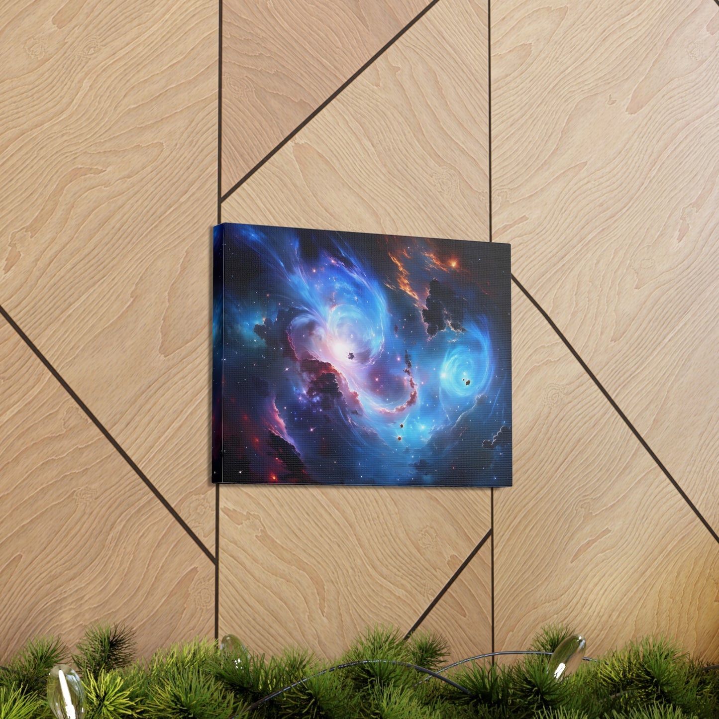 Nebula Whispers: Space Wall Décor