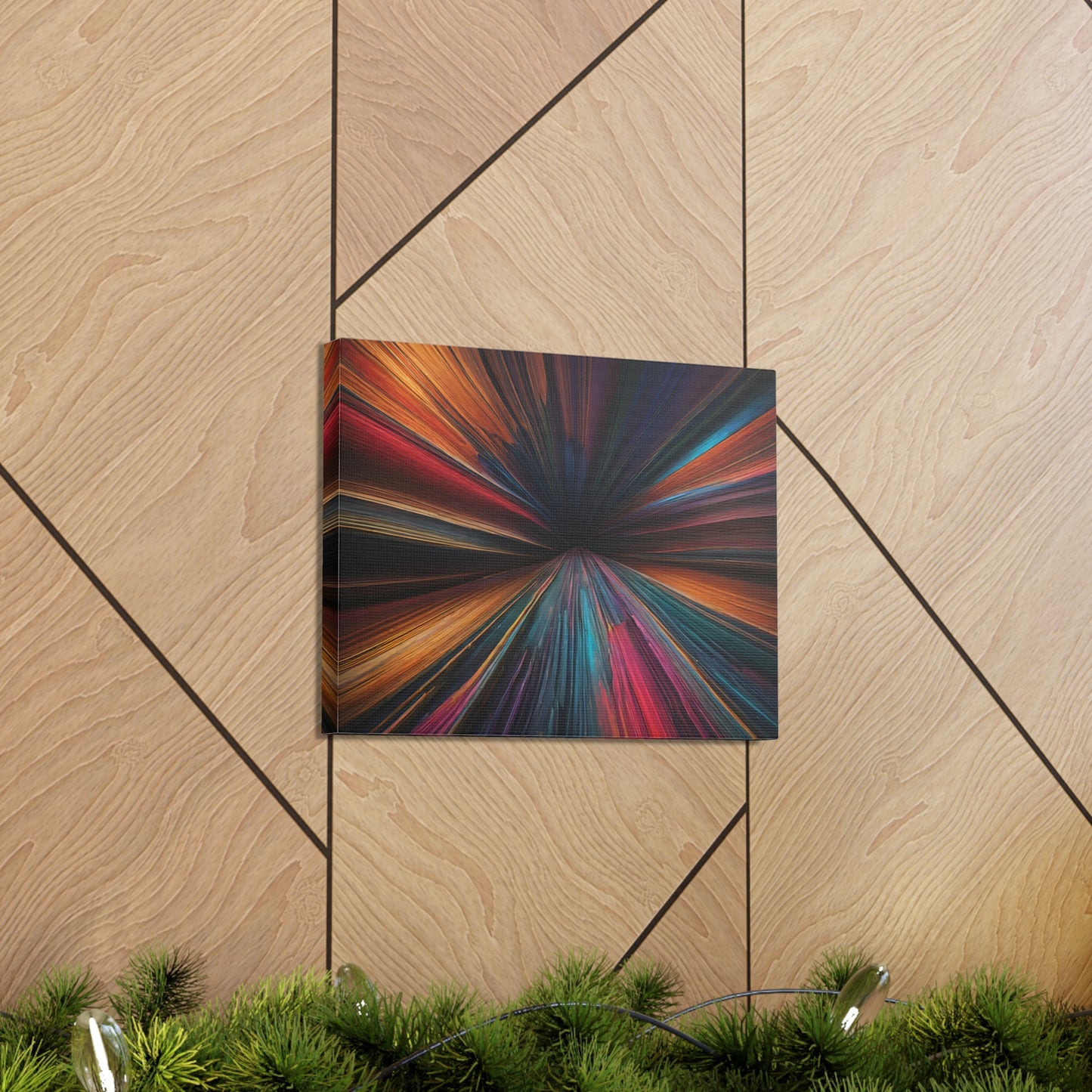 Celestial Cascade: Abstract Wall Décor