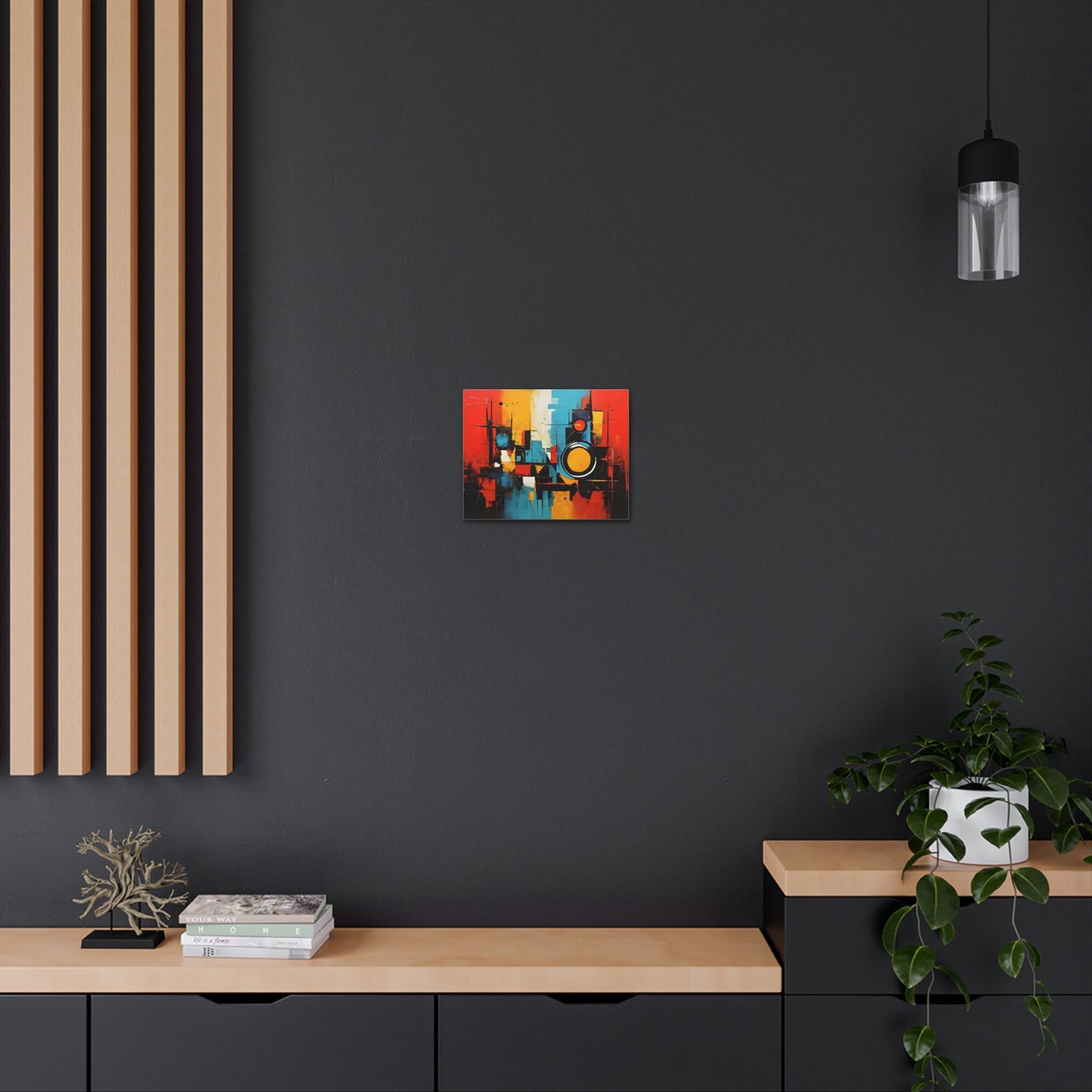 Vibrant Spectacle: Abstract Wall Décor