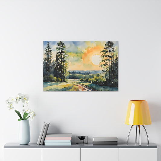 Woodland Trail: Watercolor Wall Décor