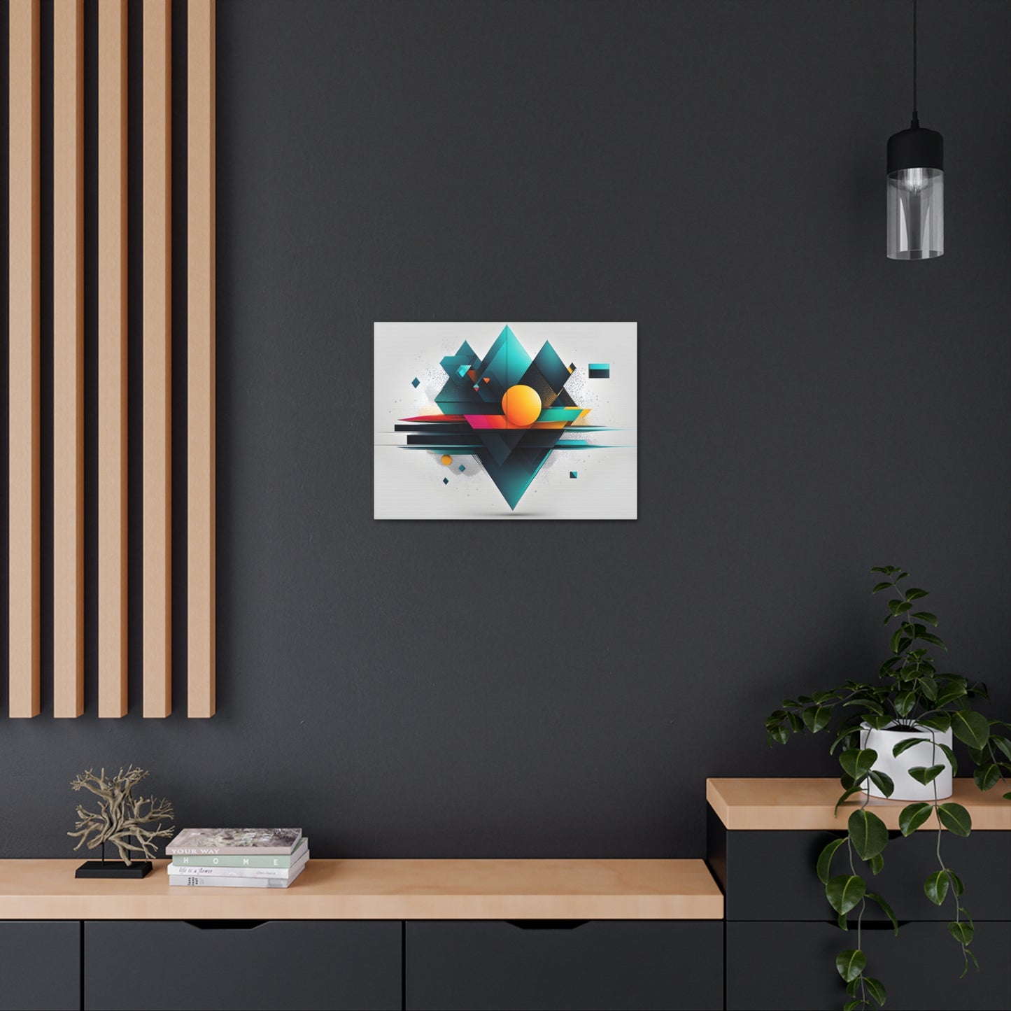 Spectrum Horizon: Abstract Wall Décor