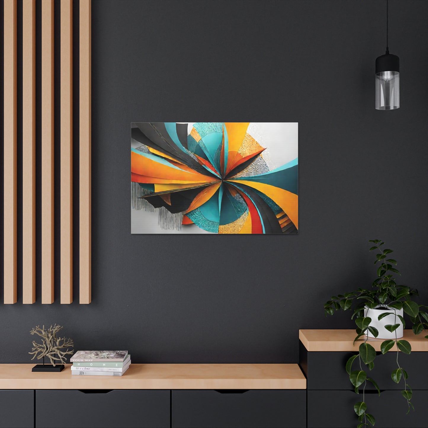 Cosmic Radiance: Abstract Wall Décor