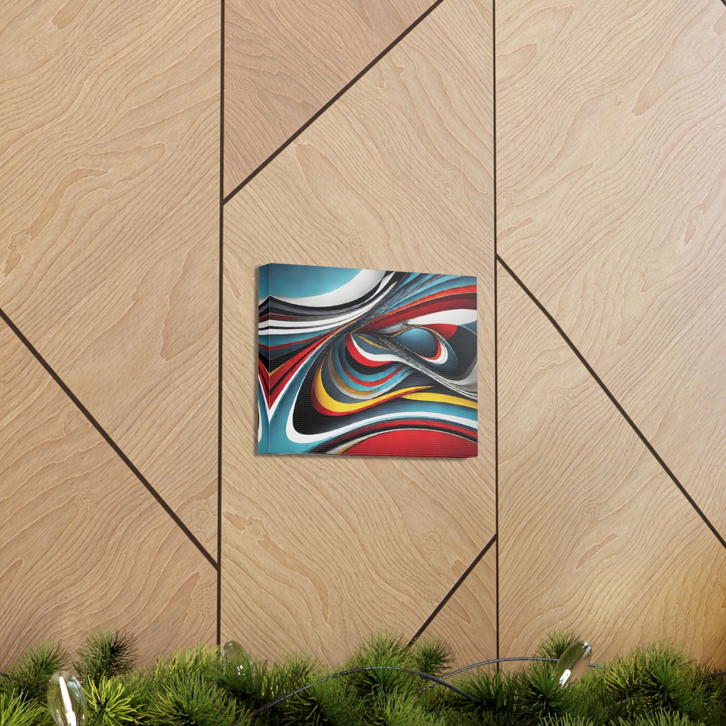 Harmonic Whirl: Abstract Wall Décor