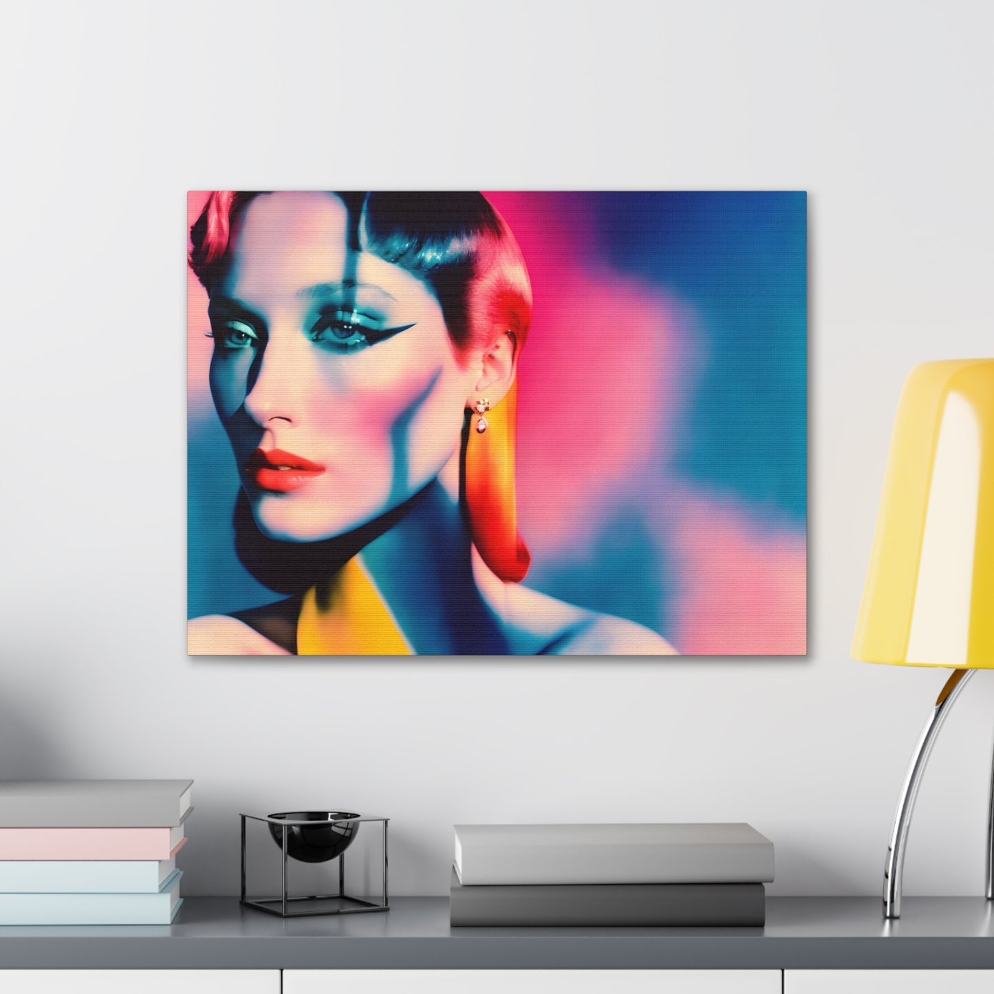 Electric Visionary: Iconic Wall Décor